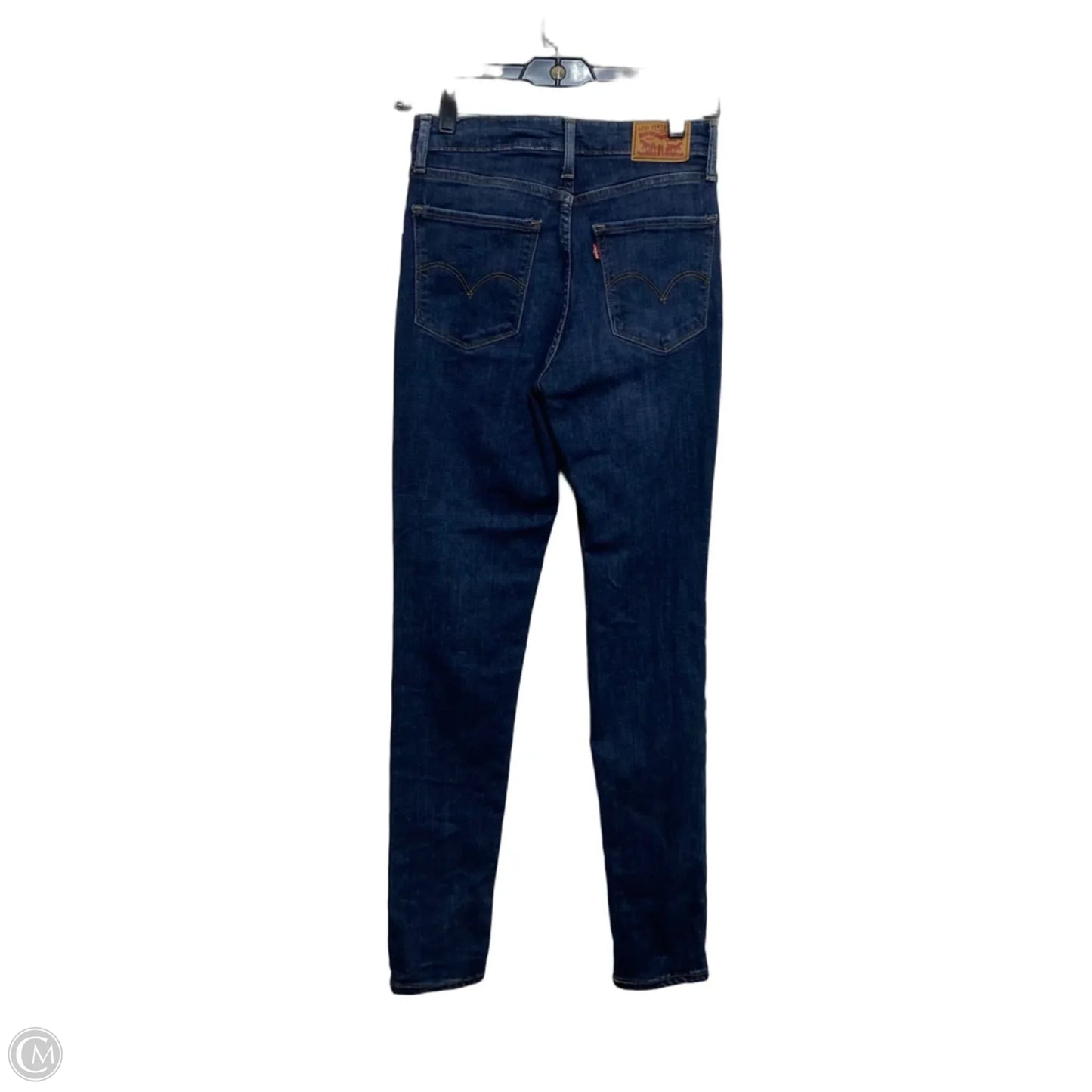 Jeans Skinny By Levis In Blue Denim, Size: 2