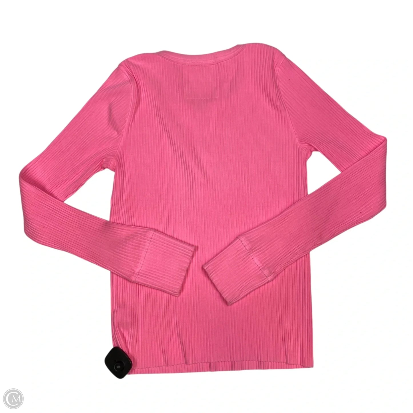 Top Long Sleeve By Aerie In Pink, Size: M