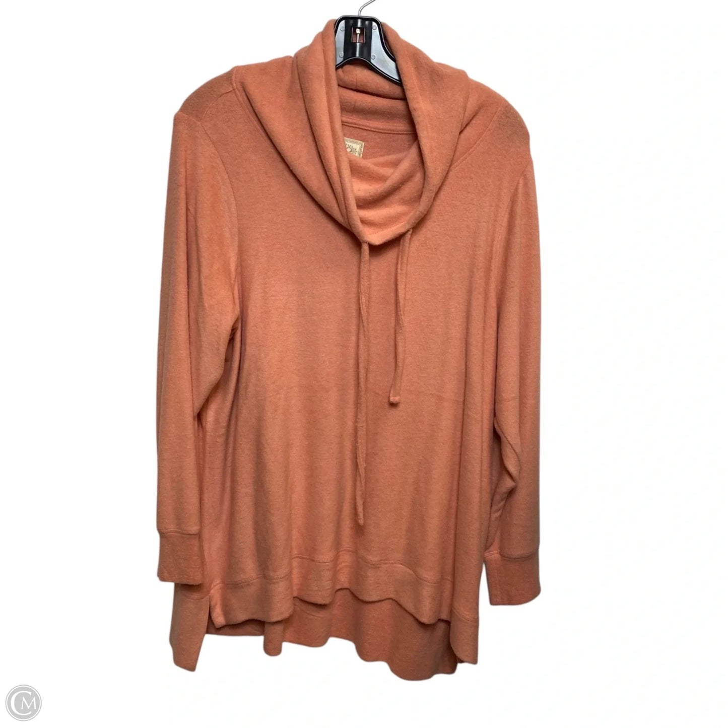 Sweater By Color Tree In Orange, Size: 1x