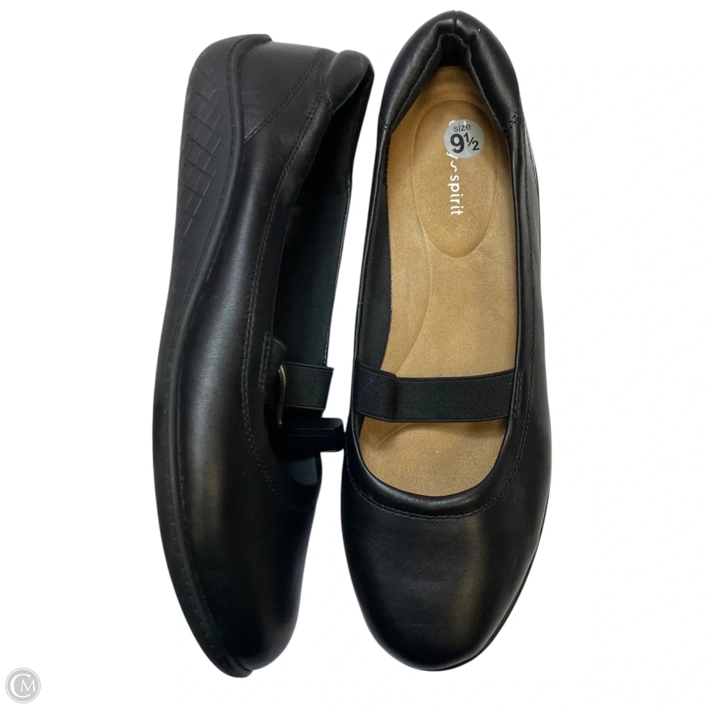 Shoes Flats By Easy Spirit In Black, Size: 9.5