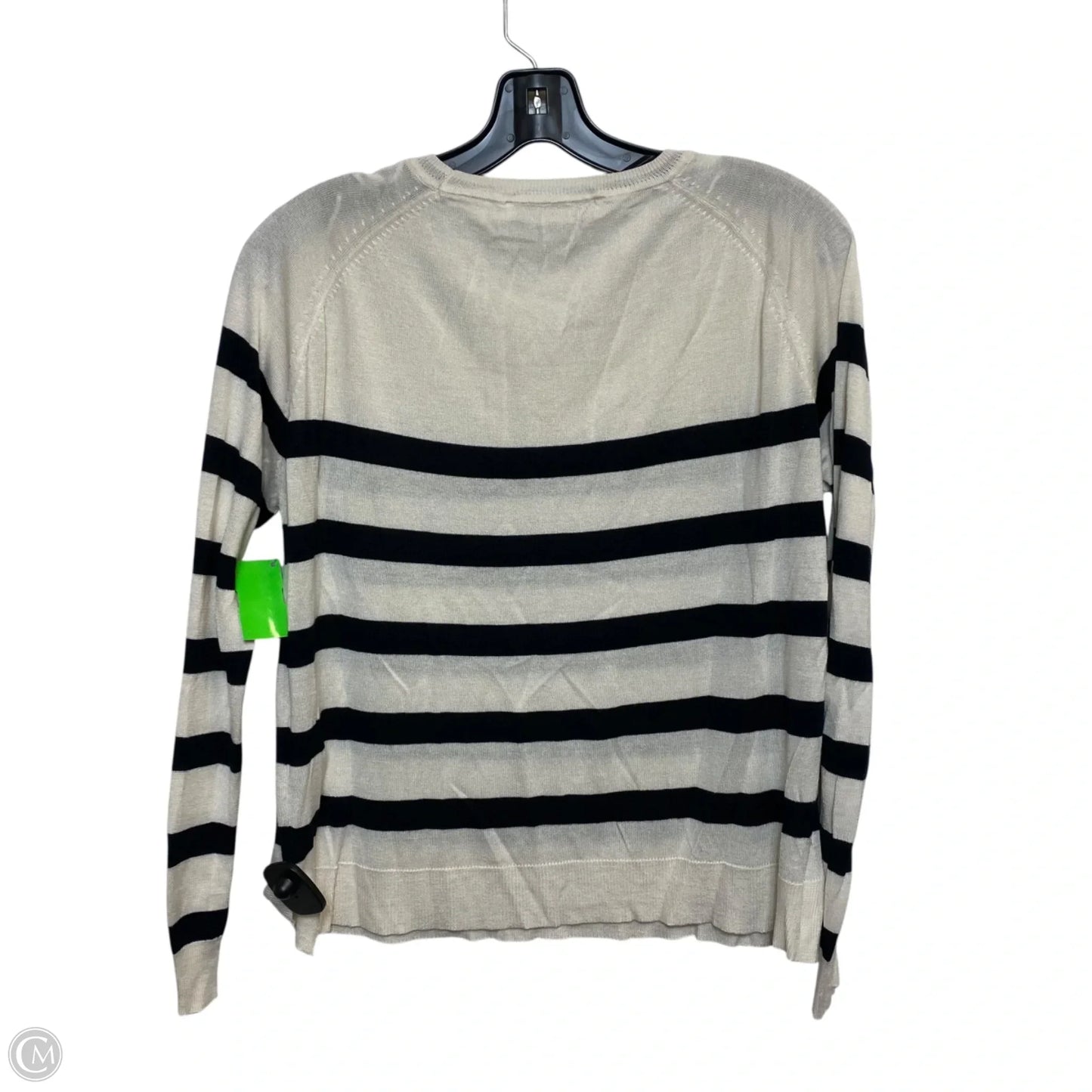 Top Long Sleeve By Zara In Cream, Size: M