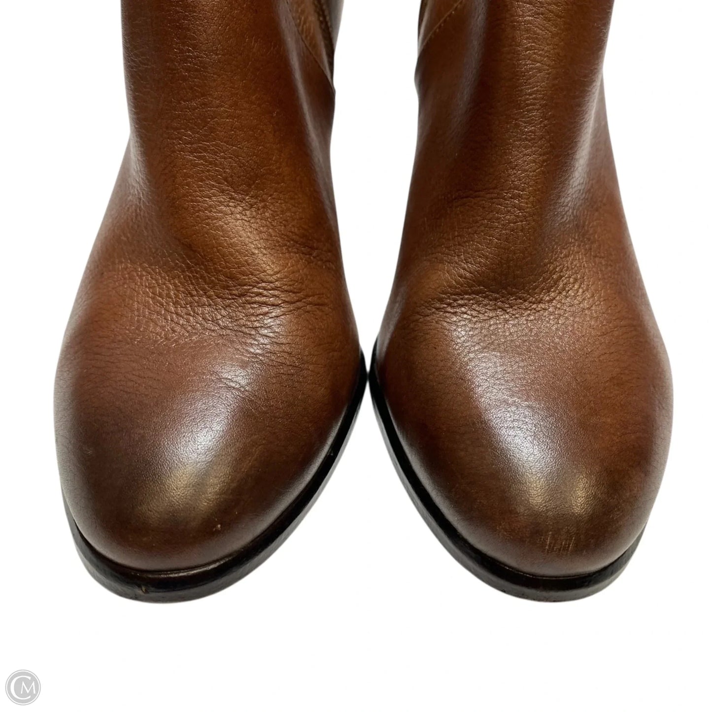 Boots Ankle Heels By Vince Camuto In Brown, Size: 7.5