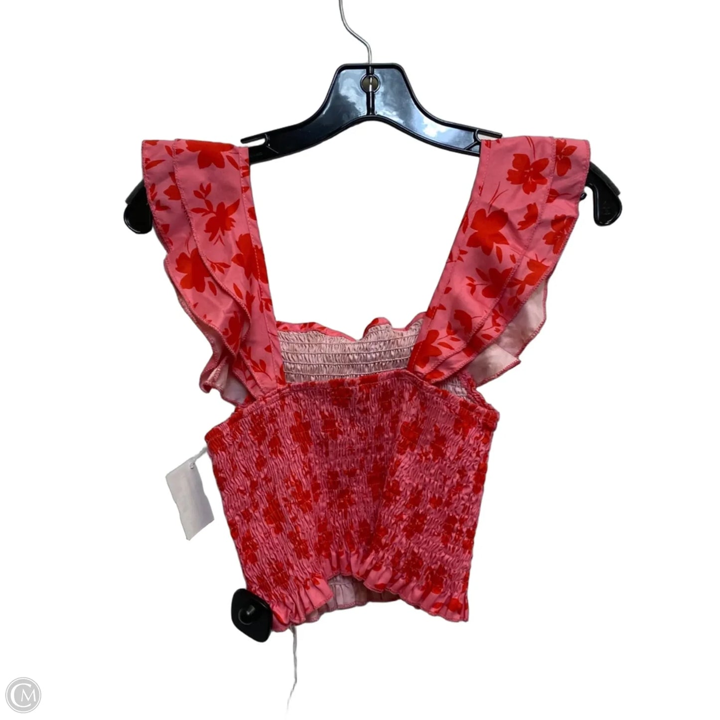 Top Sleeveless By Shein In Pink, Size: S
