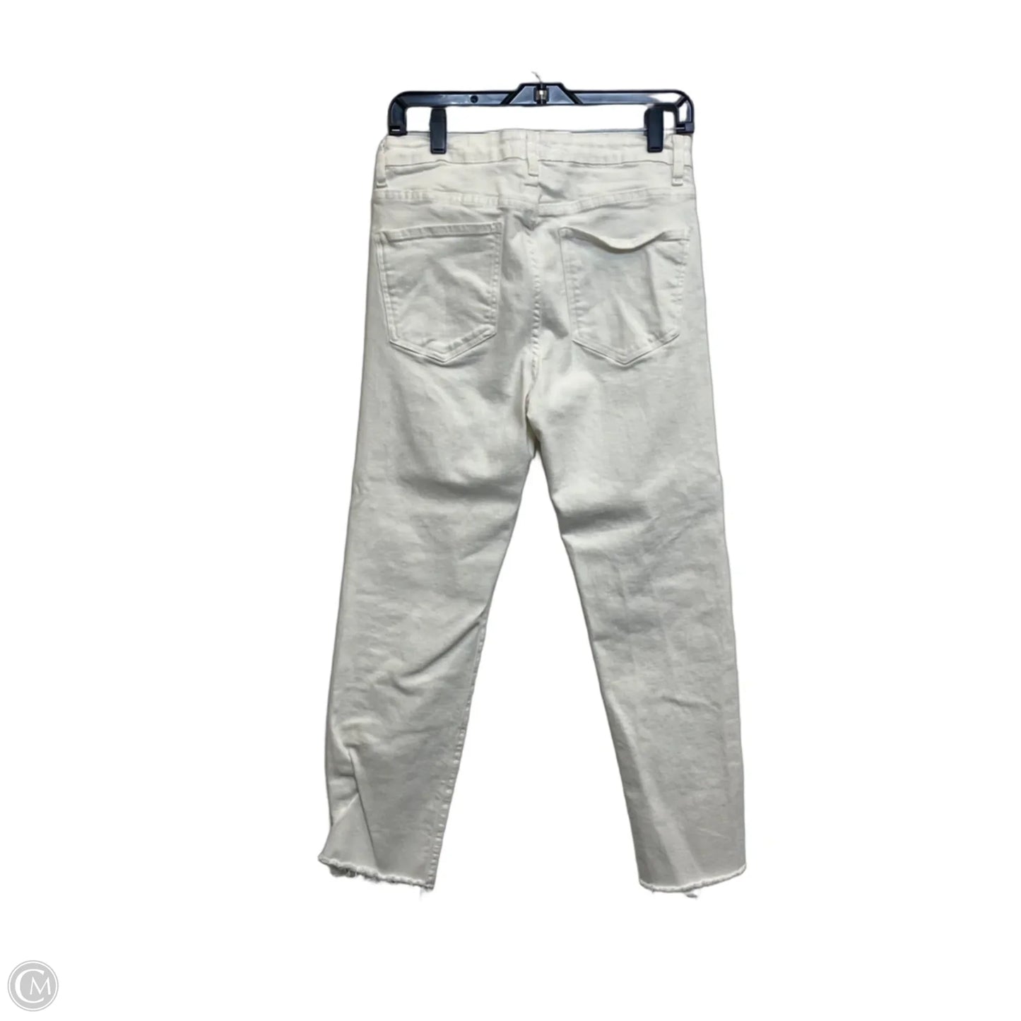 Jeans Skinny By Zara In White, Size: 8