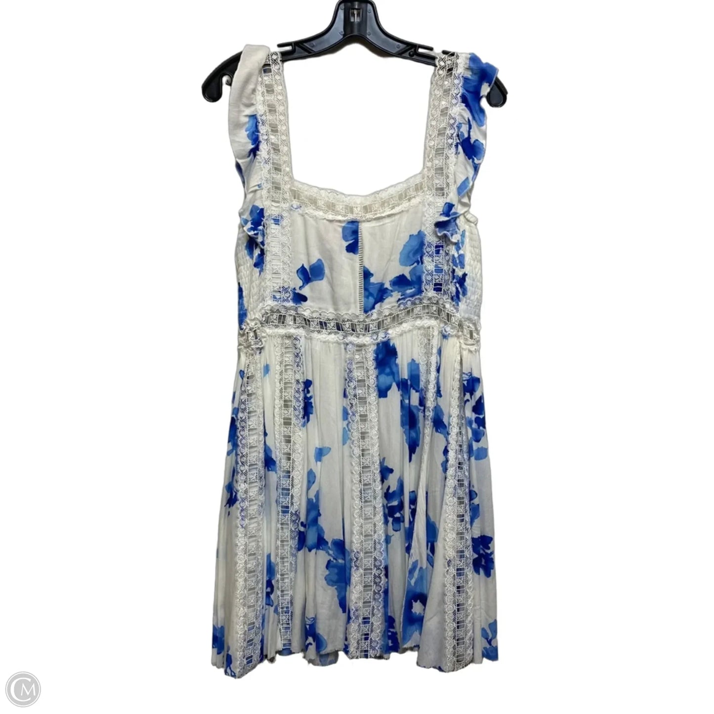 Dress Casual Short By Buddy Love In Blue & White, Size: M