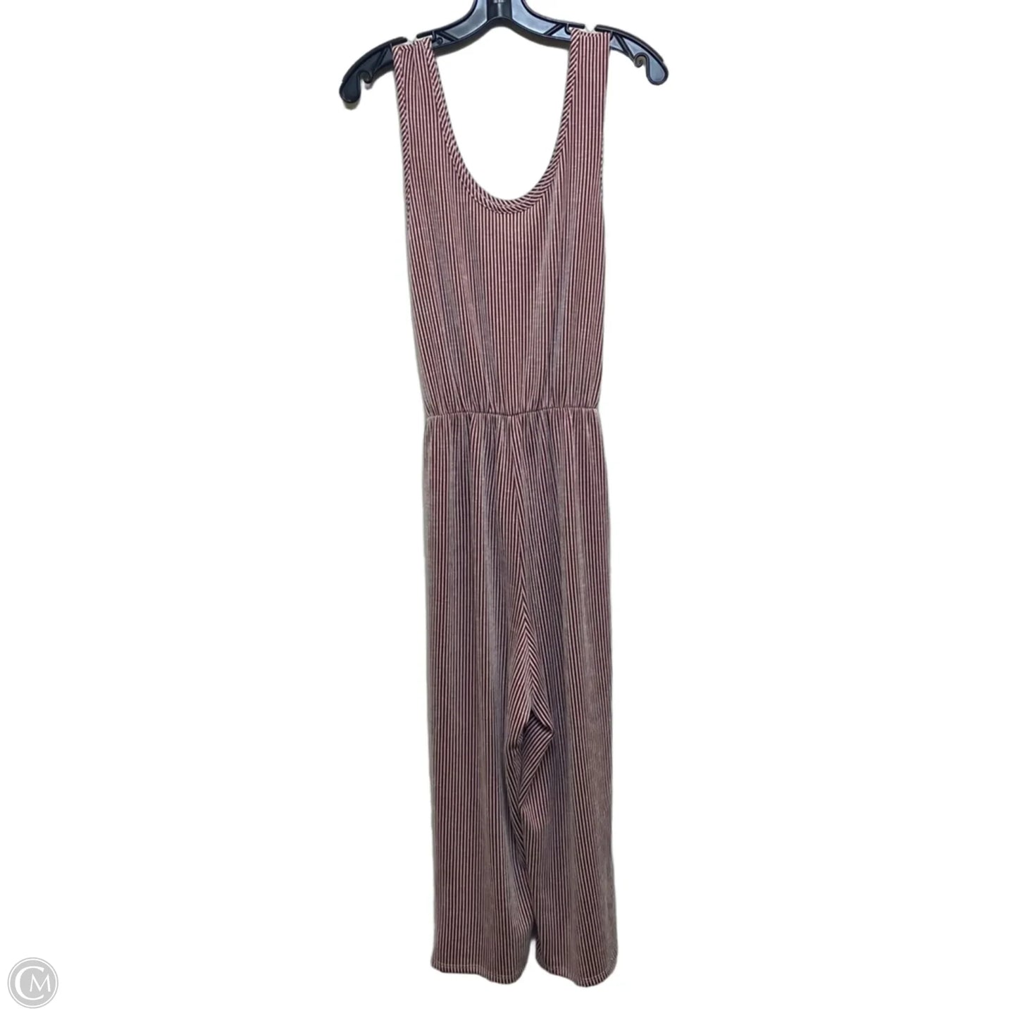 Jumpsuit By Lexington Avenue In Red & White, Size: L