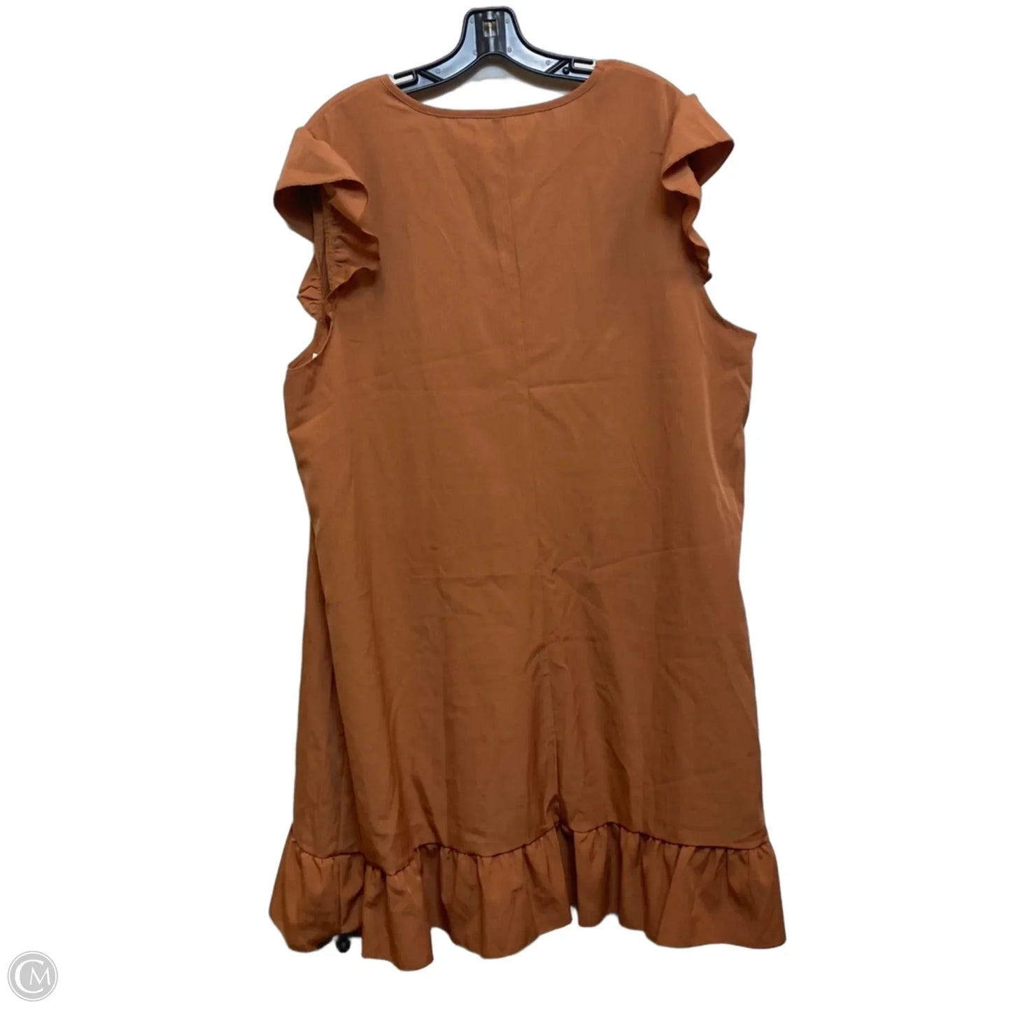 Dress Casual Short By Shein In Brown, Size: 4x