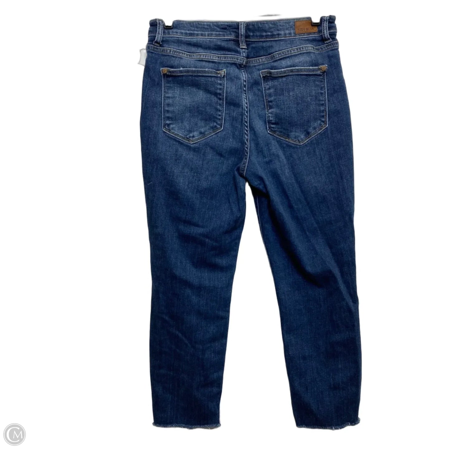 Jeans Straight By Judy Blue In Blue Denim, Size: 8