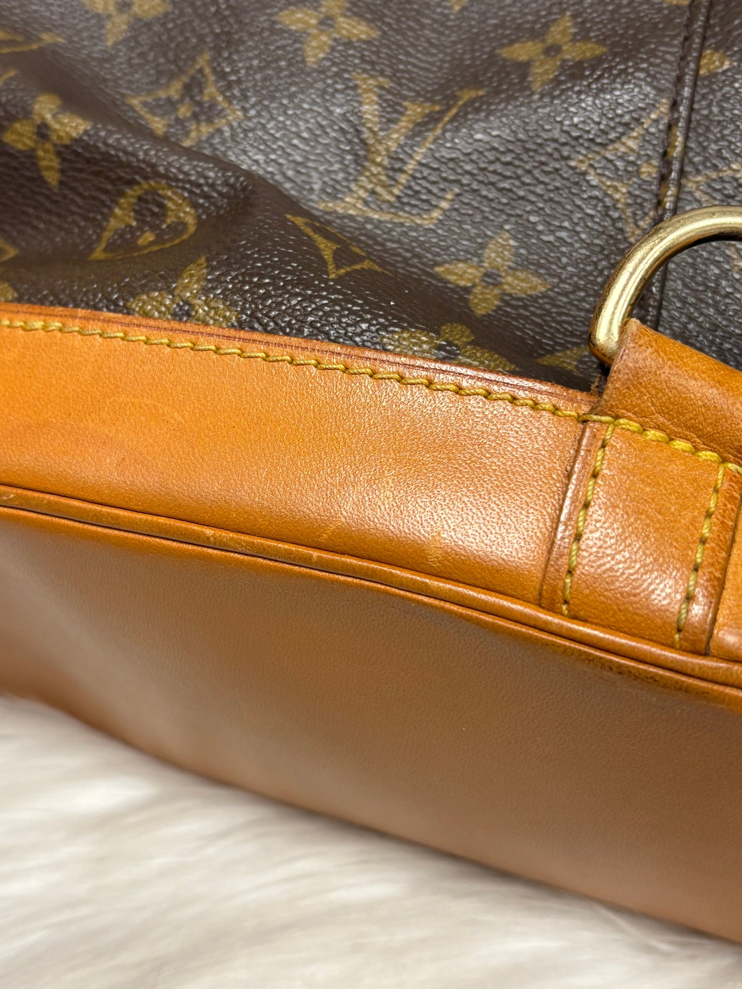 Backpack Luxury Designer By Louis Vuitton, Size: Medium