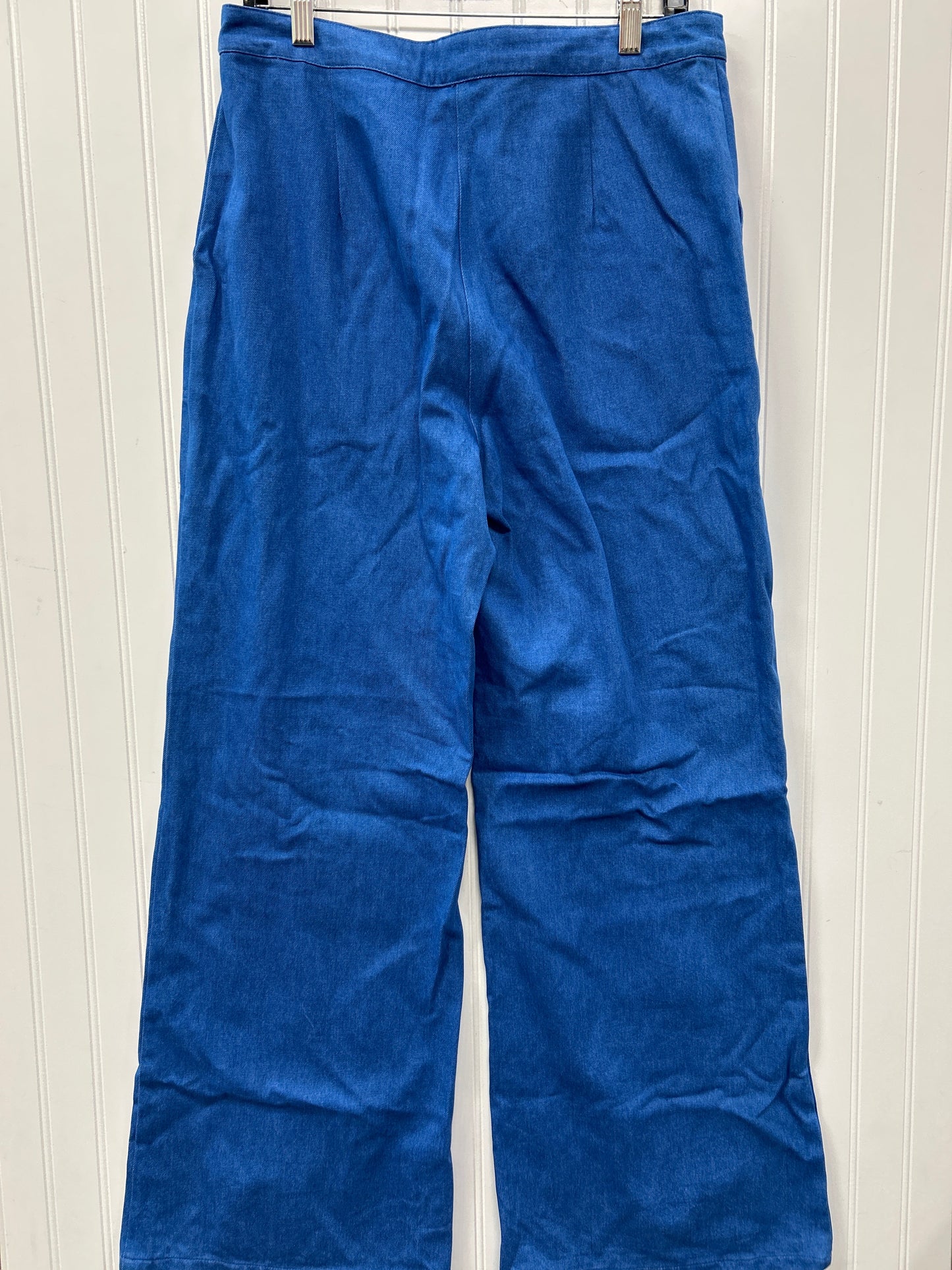 Pants Wide Leg By Lucy Paris In Blue, Size:L