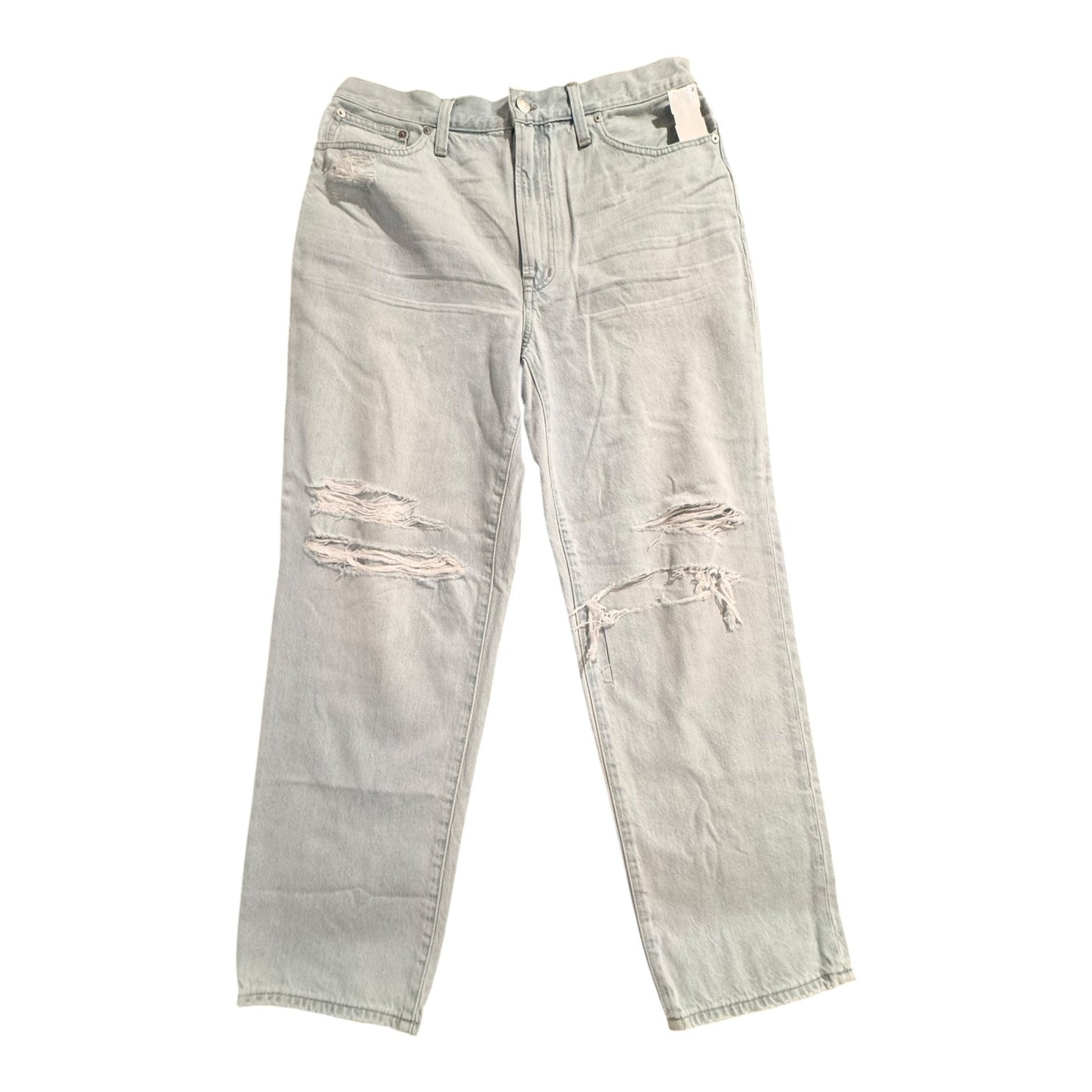 Jeans Straight By Madewell In Blue Denim, Size:12