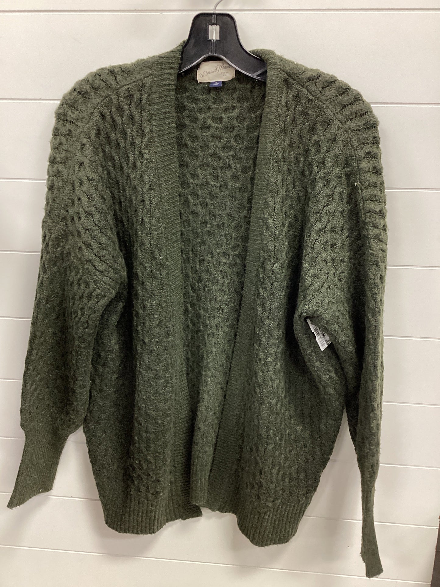 Sweater Cardigan By Universal Thread In Green, Size:M