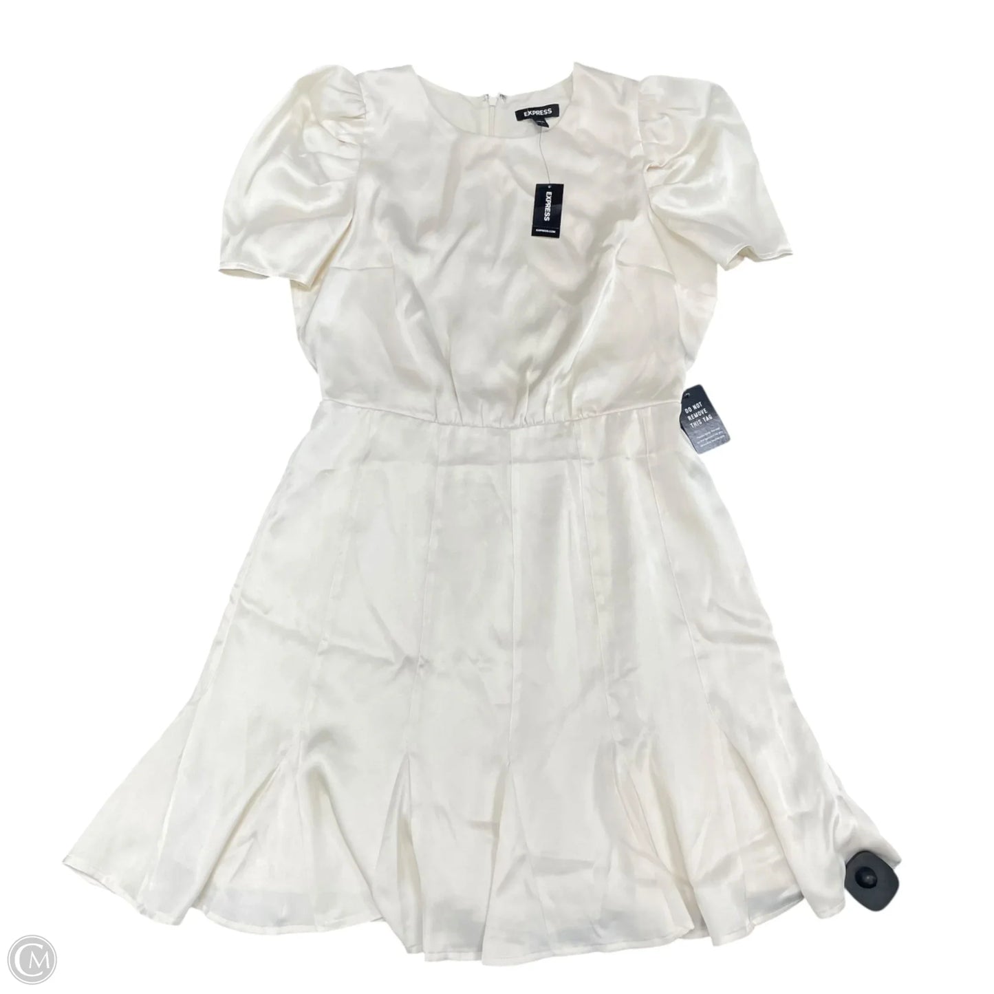 Dress Casual Short By Express In White, Size: M