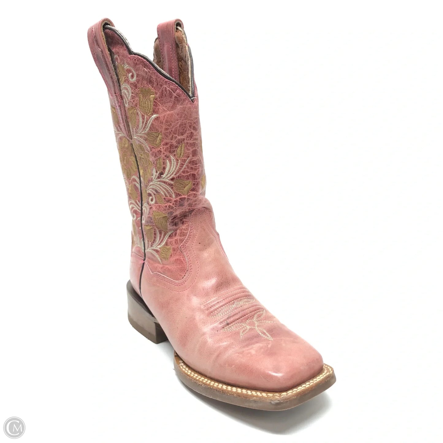 Boots Western By Dan Post In Pink, Size: 6.5