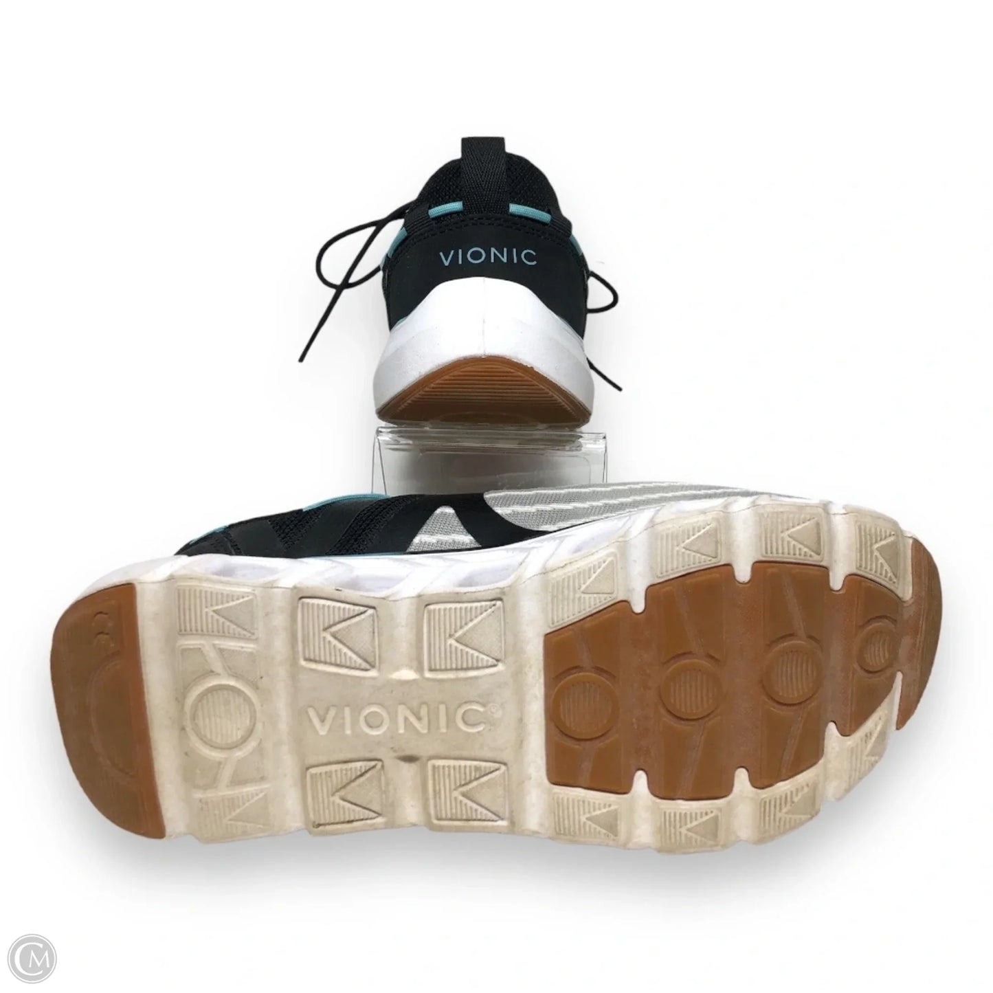 Shoes Athletic By Vionic In Blue & Grey, Size: 8