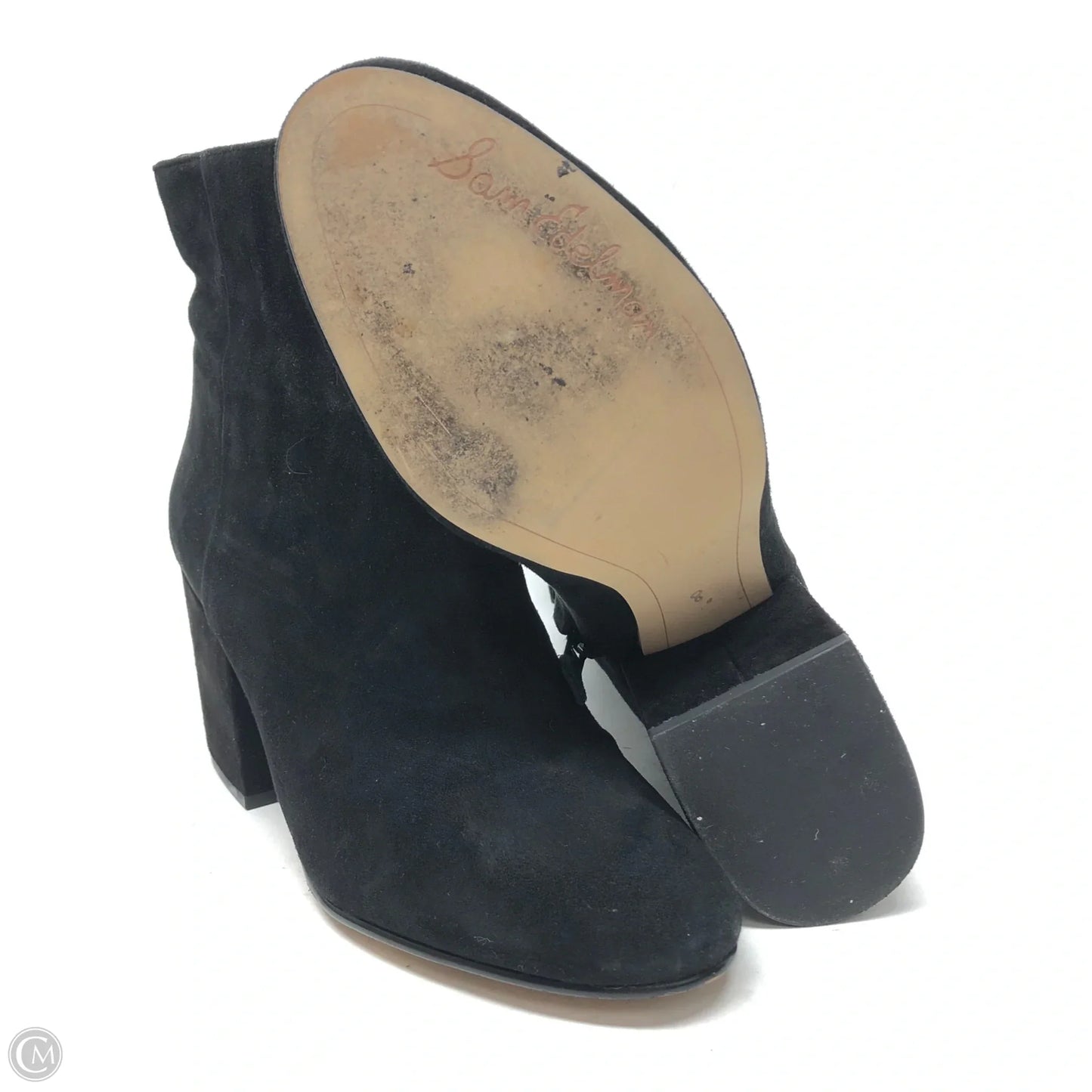 Boots Ankle Heels By Sam Edelman In Black, Size: 8