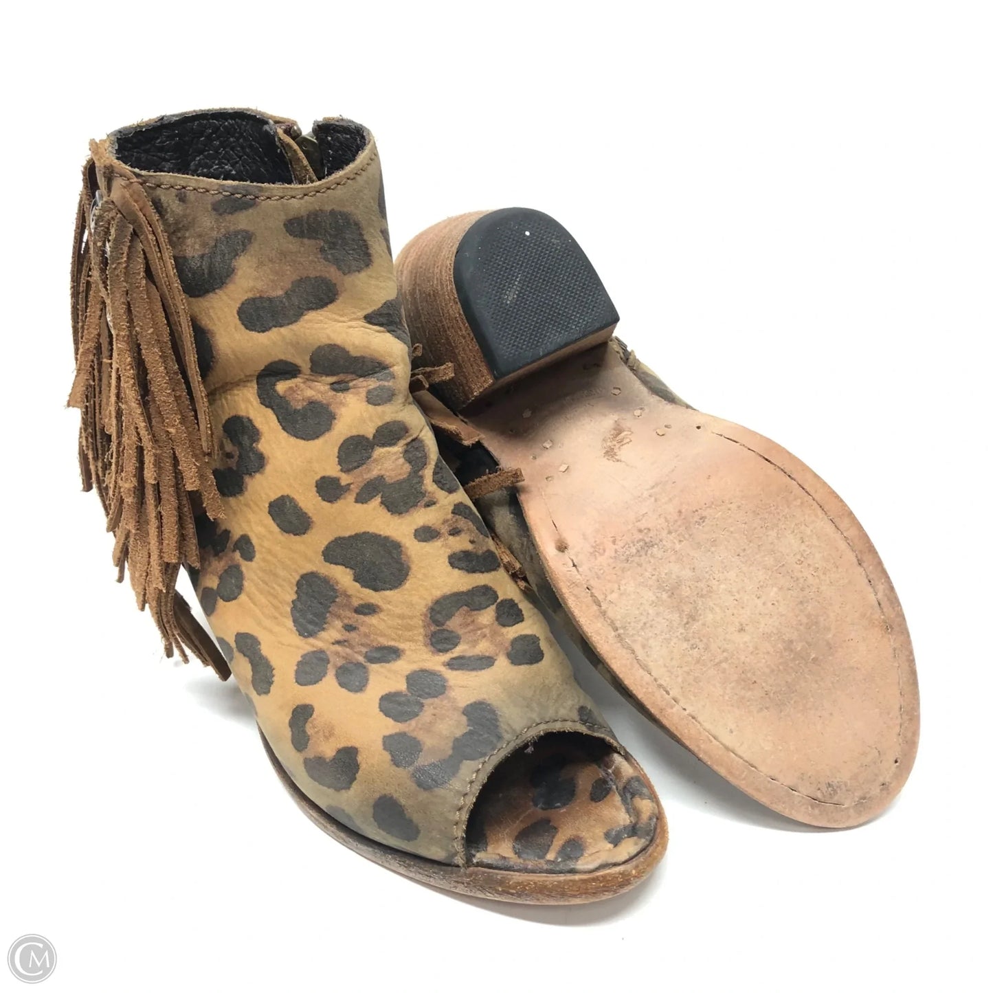 Boots Western By Cmc In Animal Print, Size: 6.5