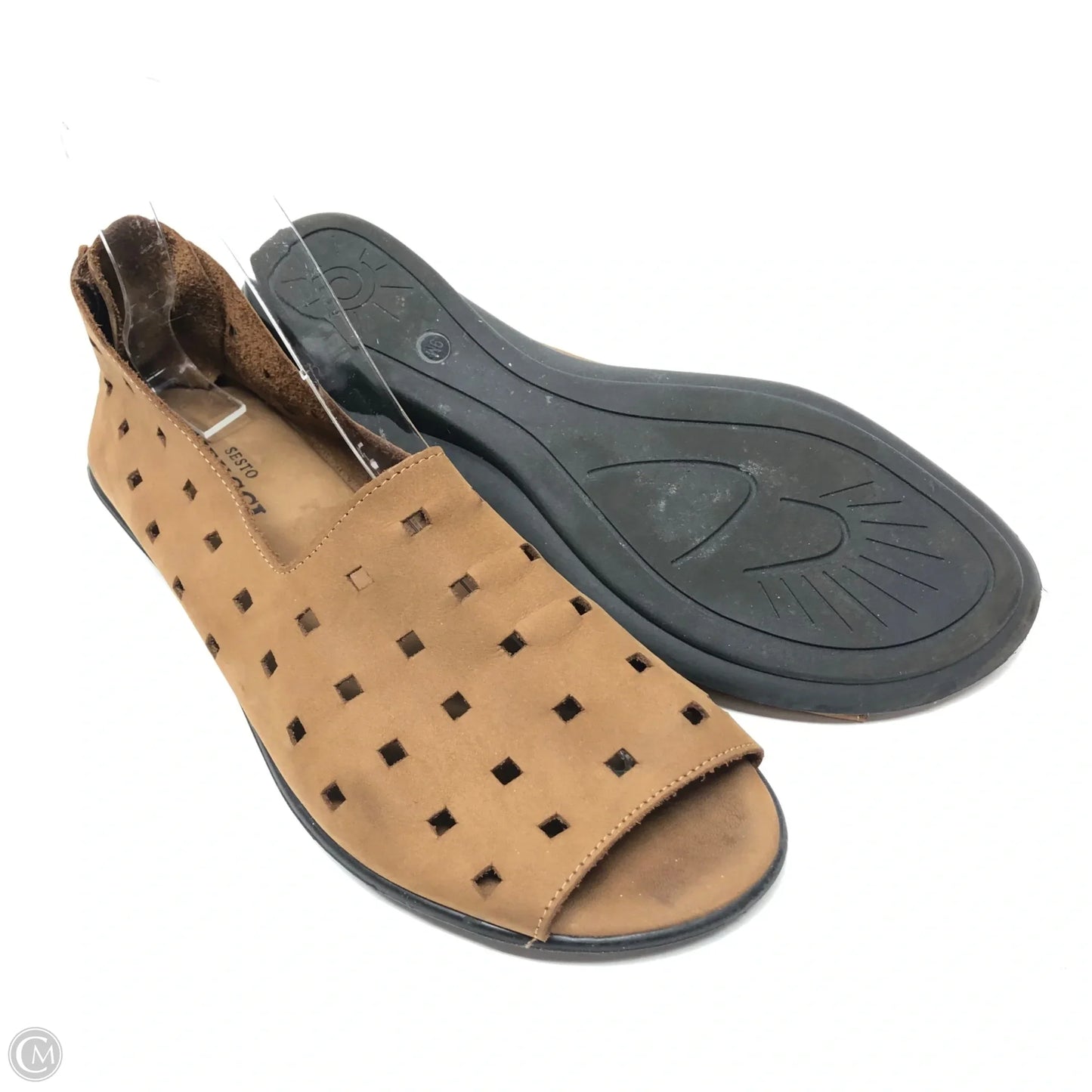 Shoes Flats By Sesto Meucci In Brown, Size: 9