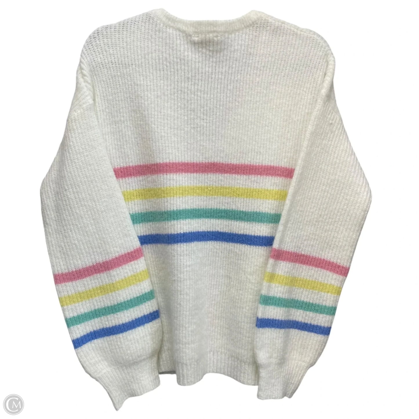 Sweater By Hem & Thread In Striped Pattern, Size: S