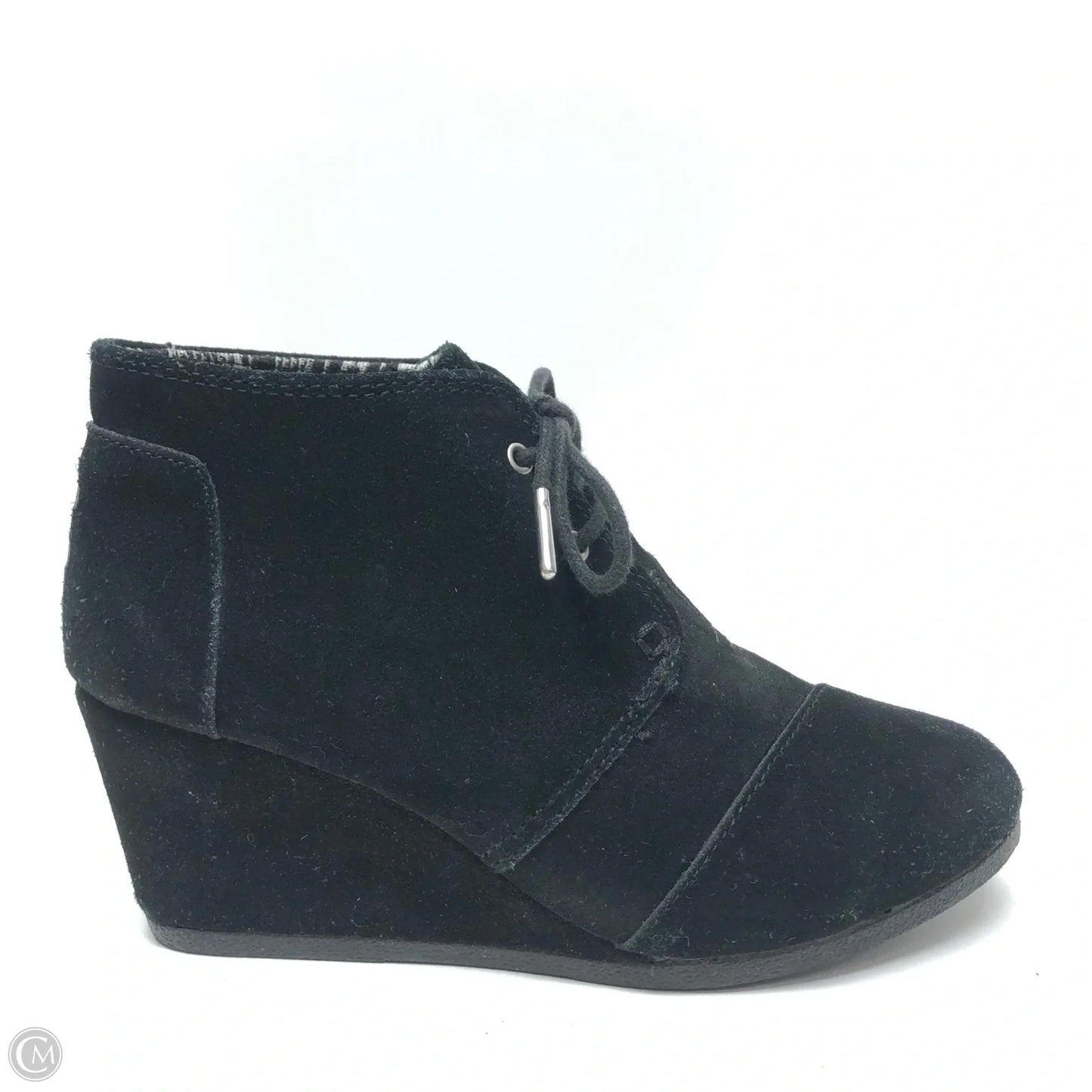 Boots Ankle Heels By Toms In Black, Size: 8