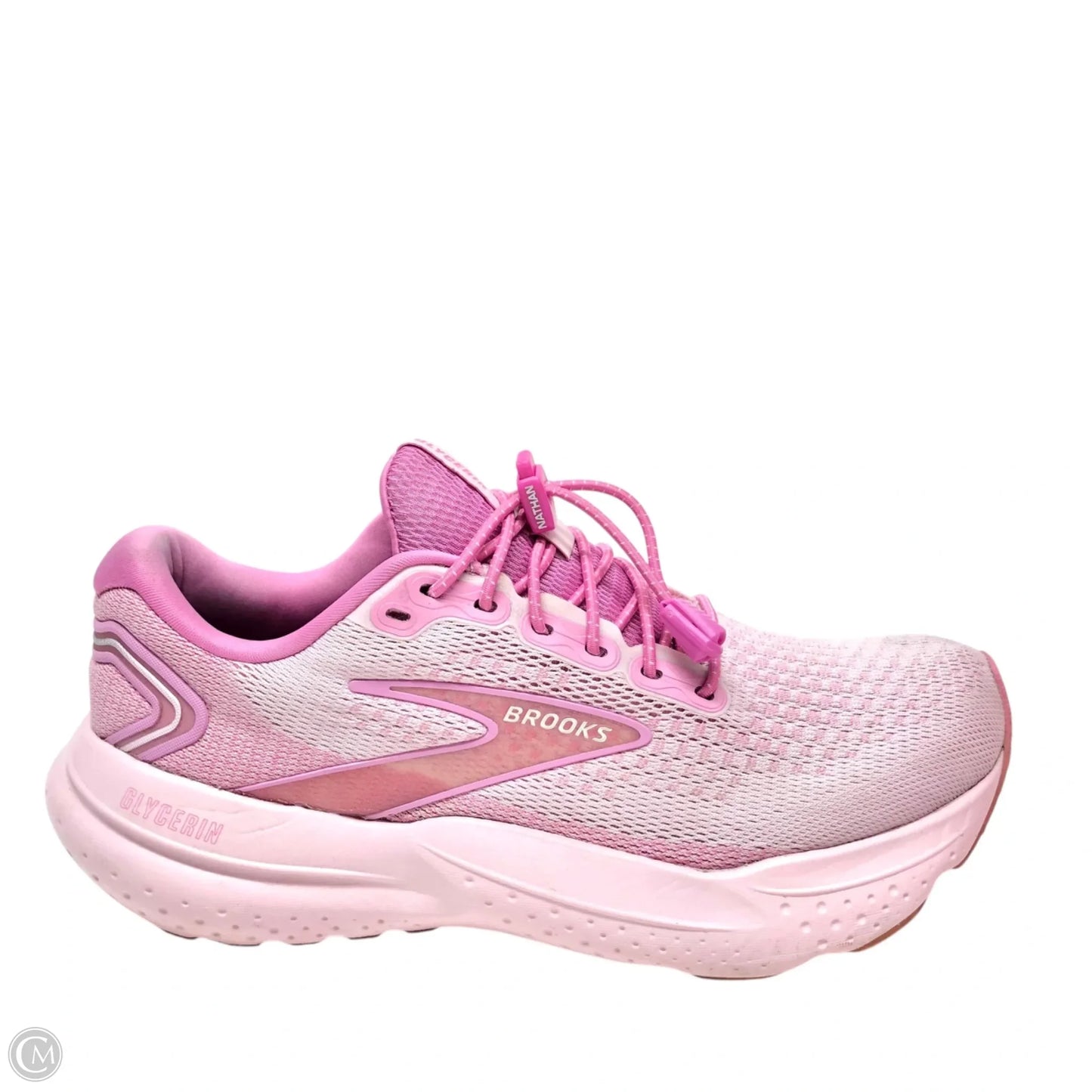 Shoes Athletic By Brooks In Pink, Size: 9