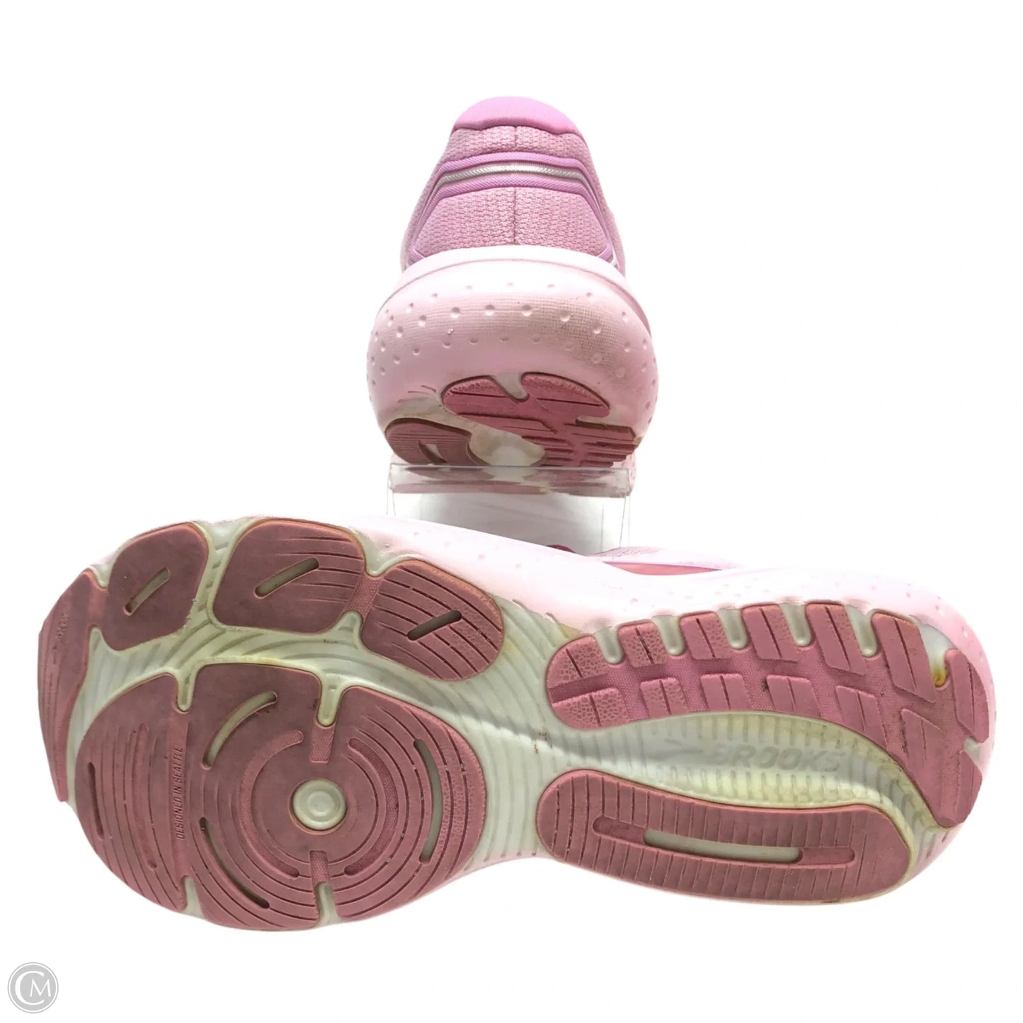 Shoes Athletic By Brooks In Pink, Size: 9
