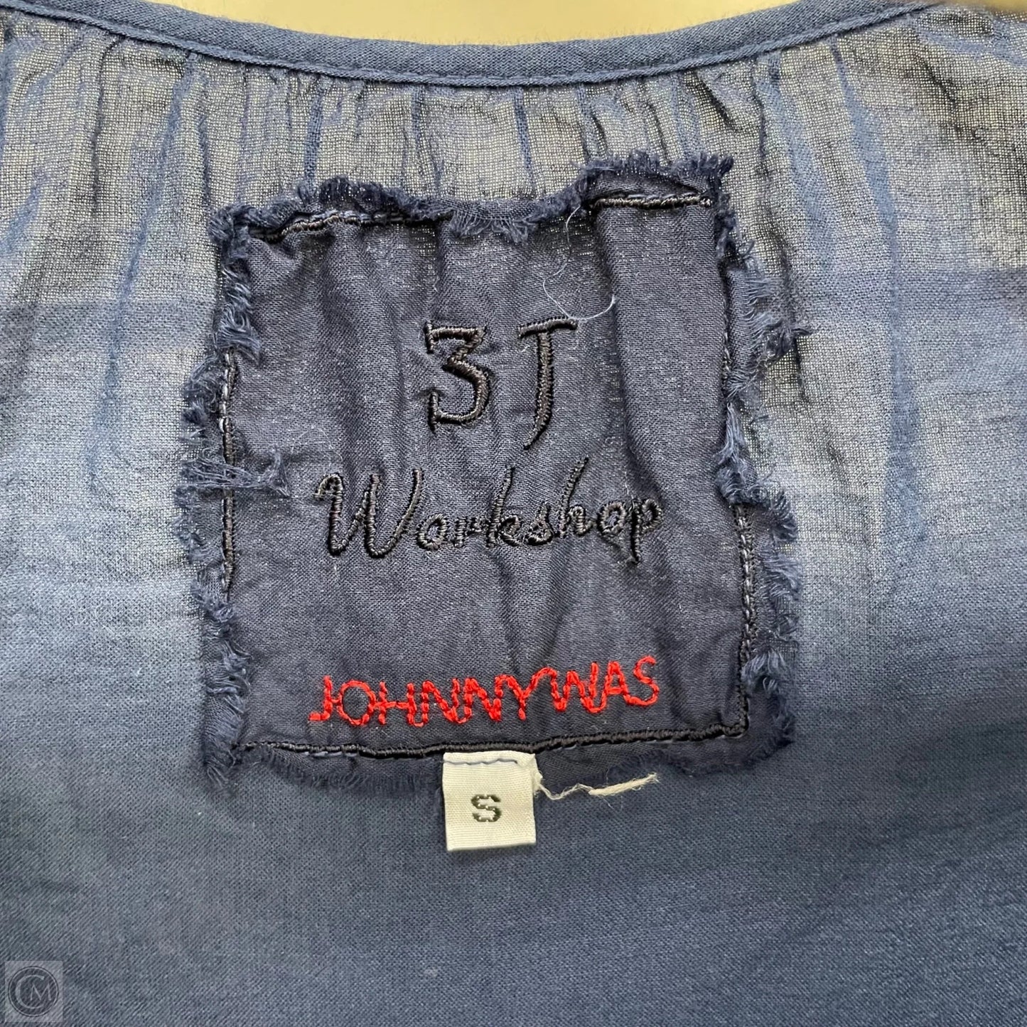 Dress Casual Short By Johnny Was In Navy, Size: S