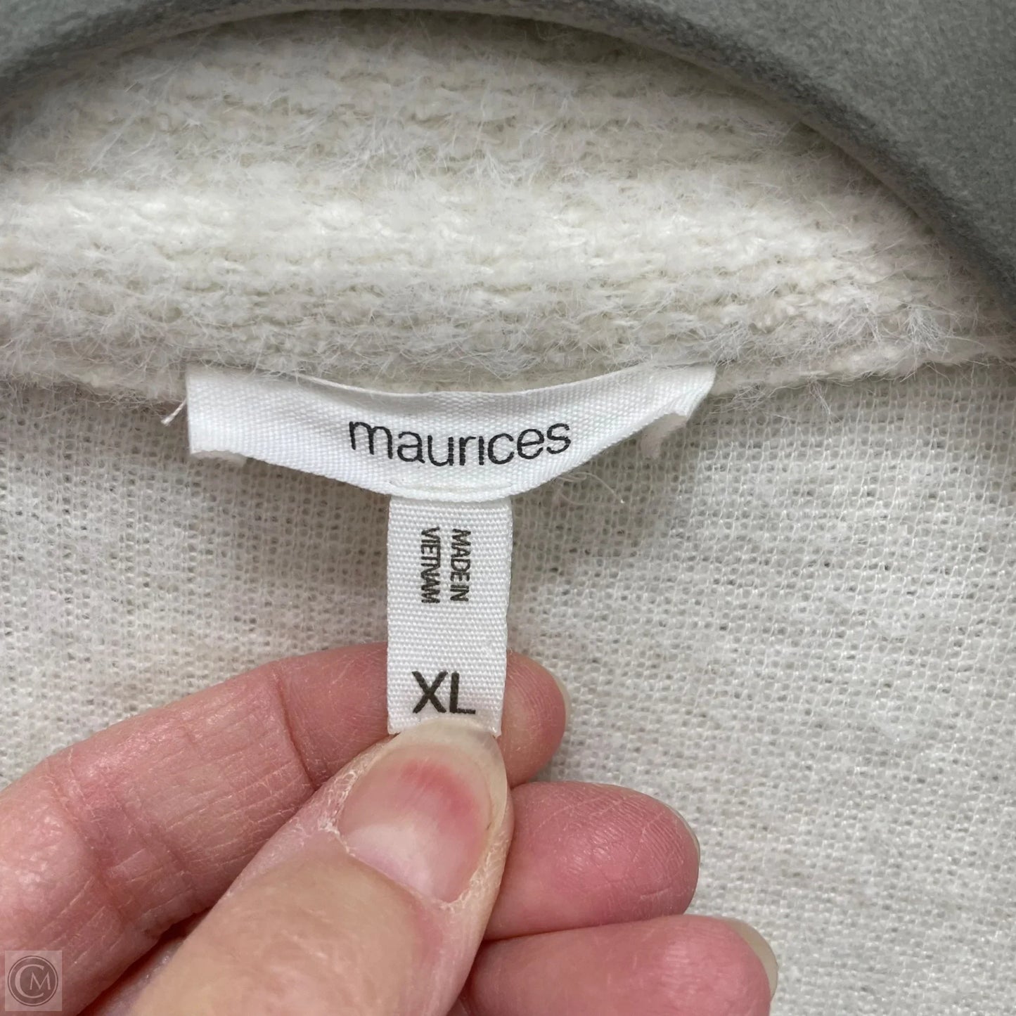 Jacket Shirt By Maurices In Beige, Size: Xl
