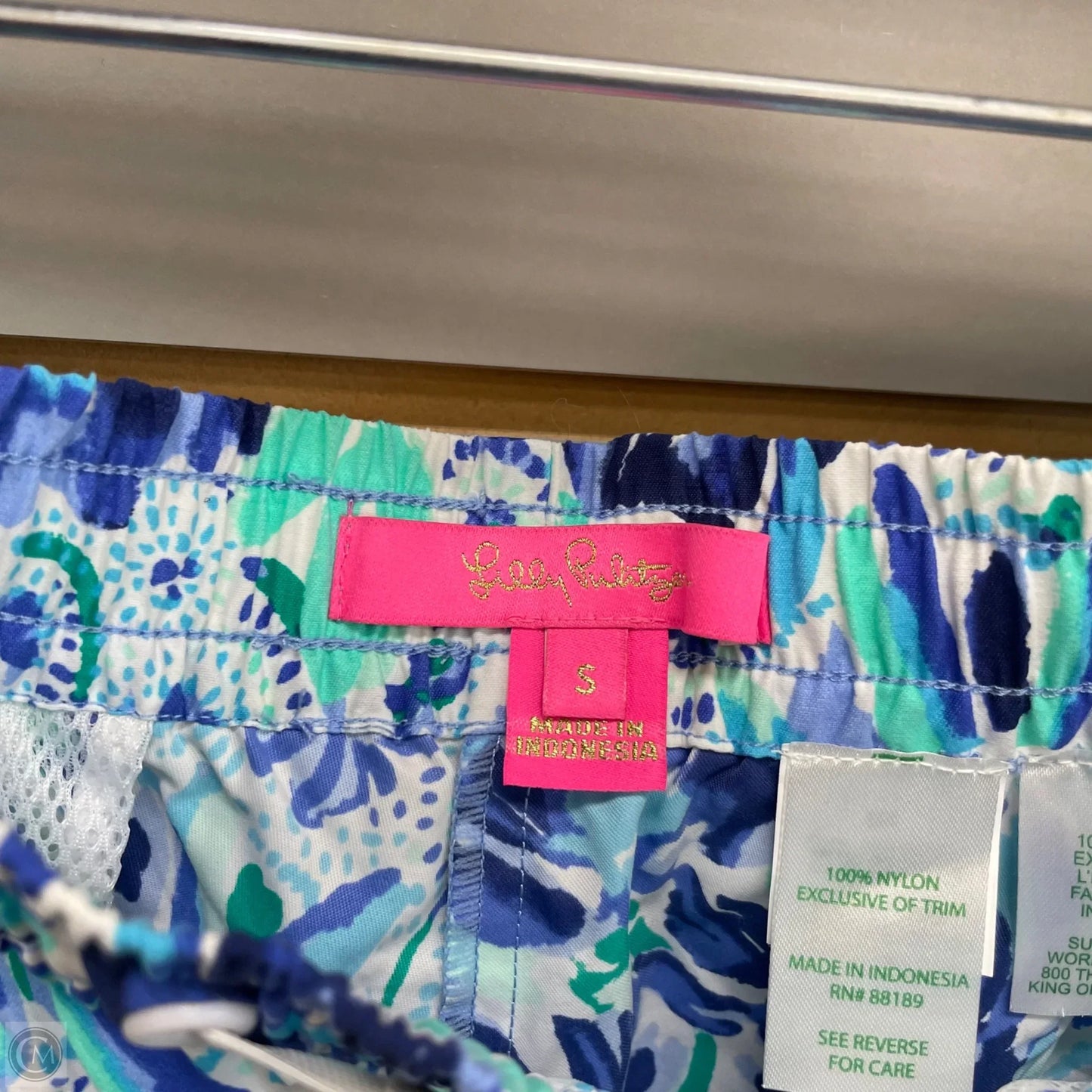 Shorts Designer By Lilly Pulitzer In Blue, Size: S