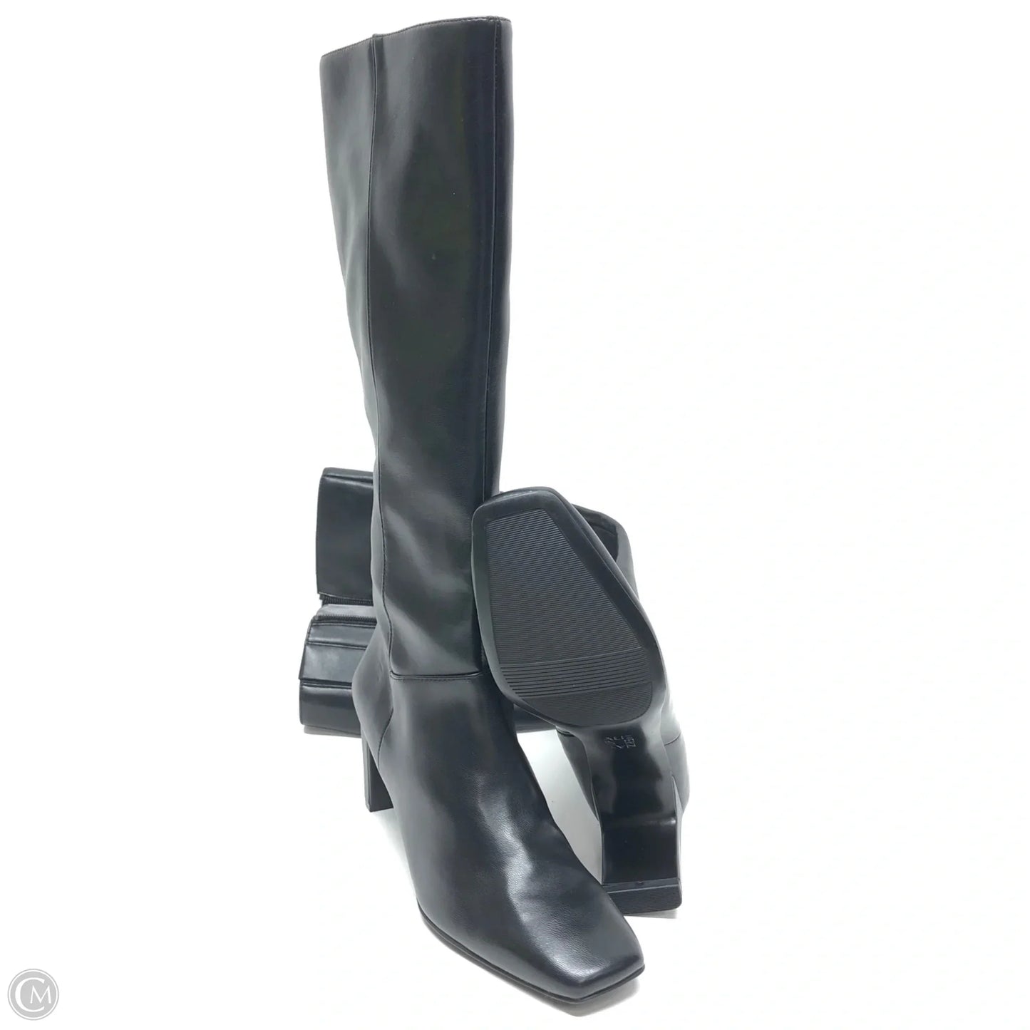 Boots Knee Heels By Naturalizer In Black, Size: 7