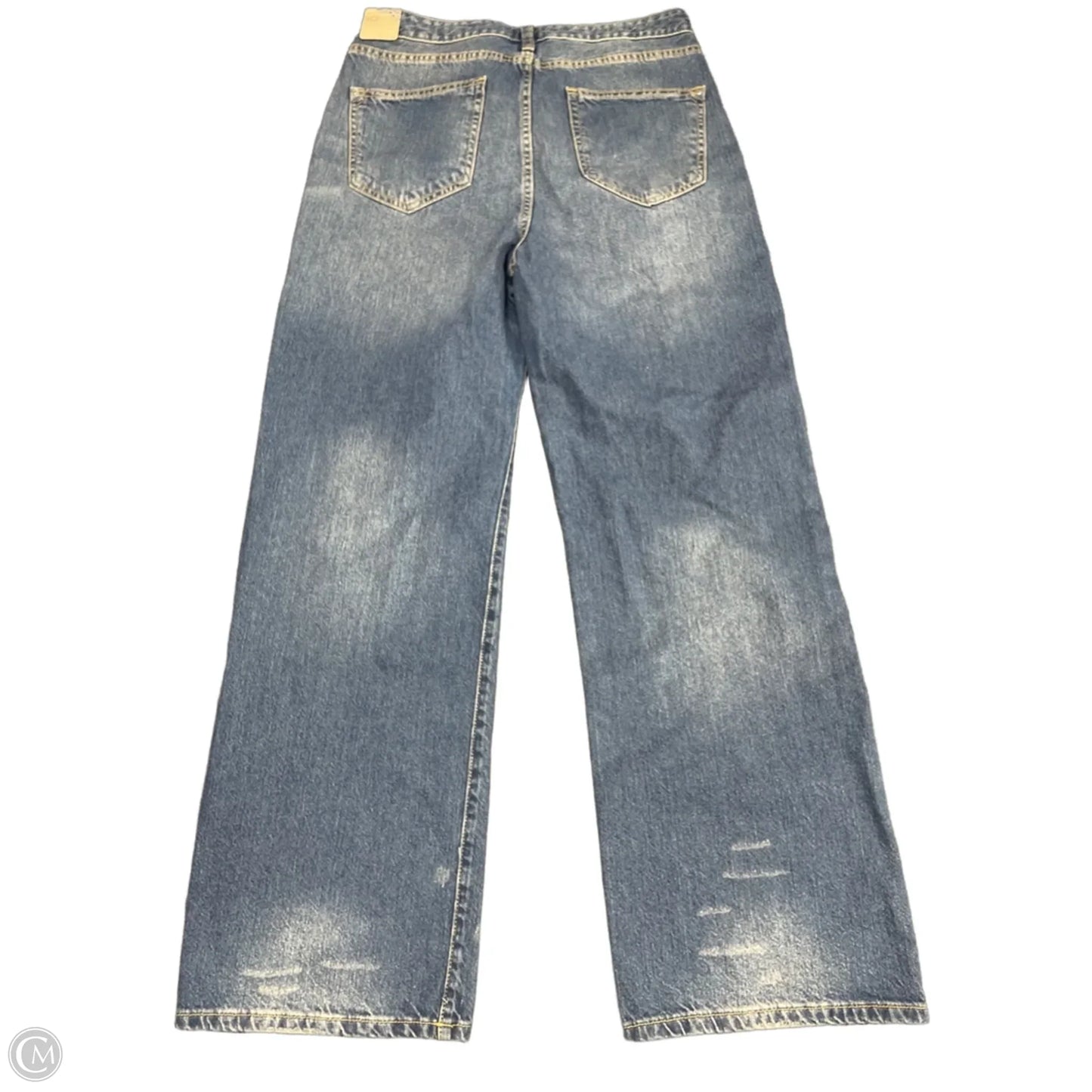 Jeans Boyfriend By Pilcro In Blue Denim, Size: 10