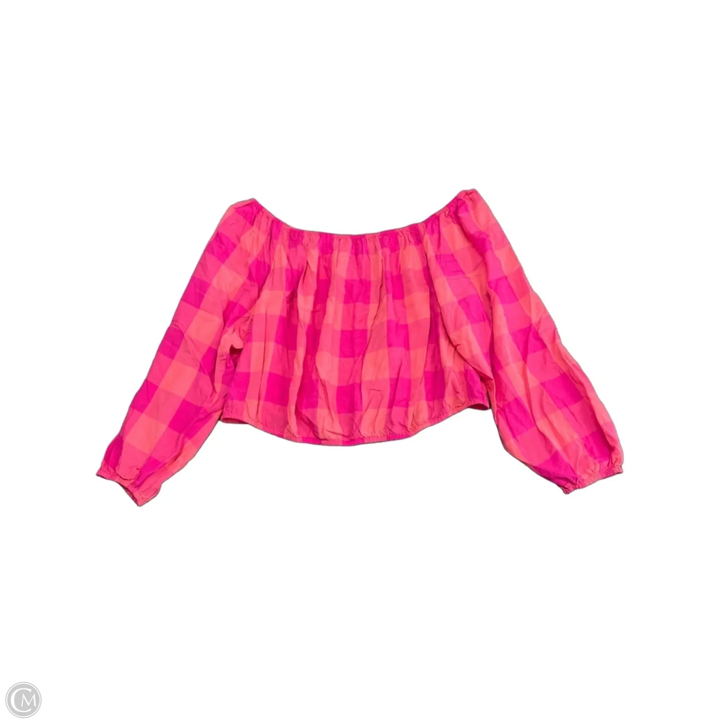 Top Long Sleeve By Lane Bryant In Pink, Size: 1x