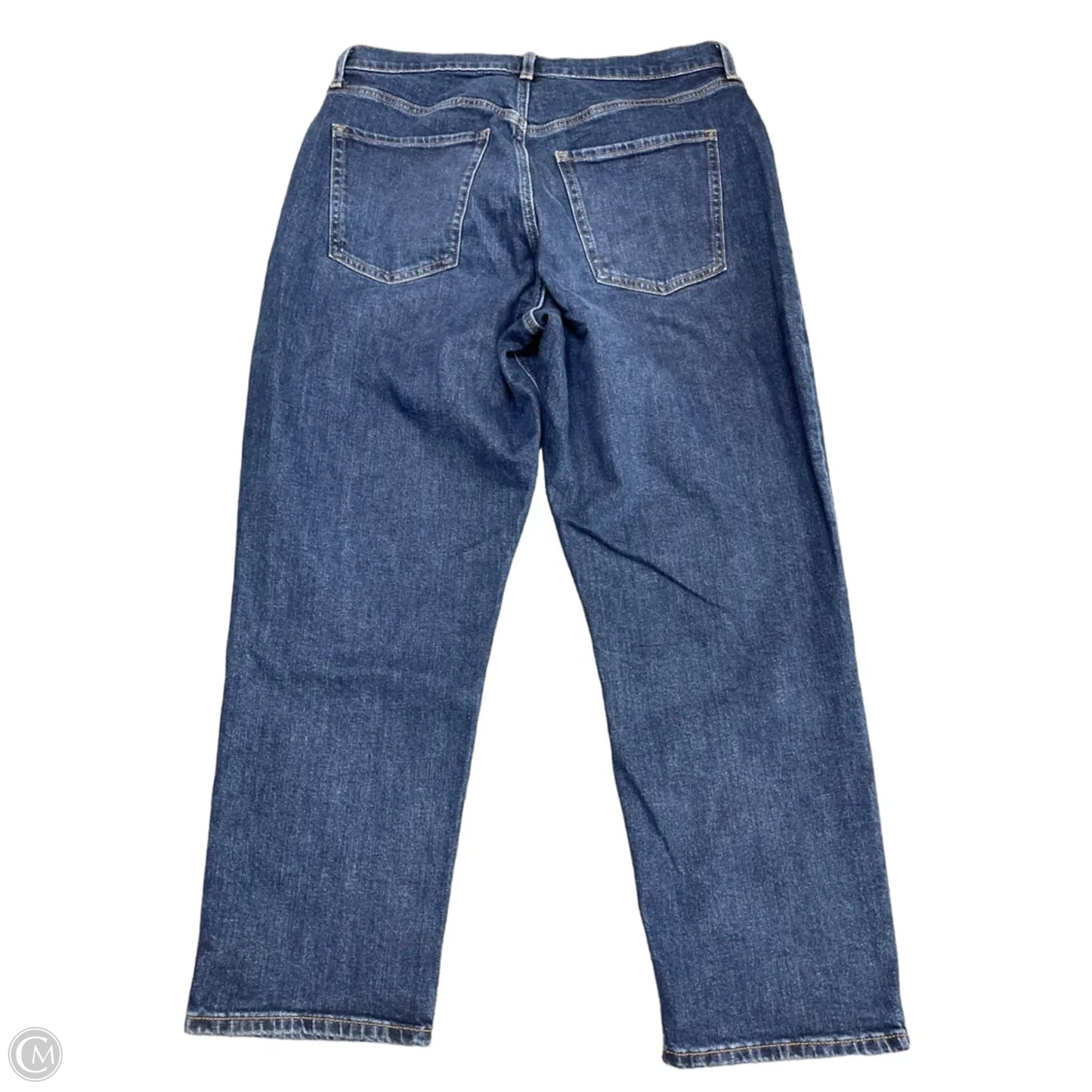Jeans Straight By Old Navy In Blue Denim, Size: 14