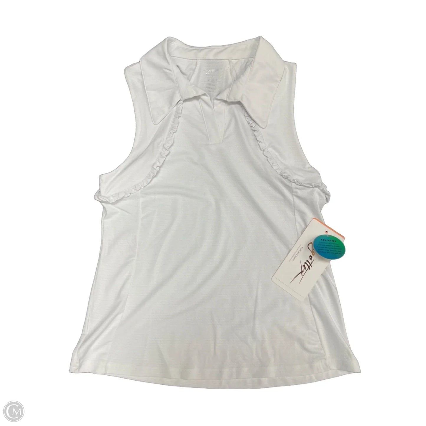 Athletic Tank Top By Gottex In White, Size: S
