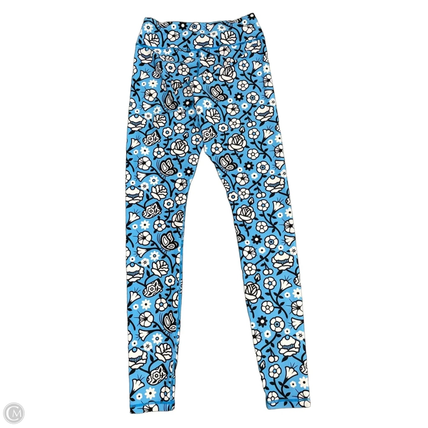 Athletic Leggings By Clothes Mentor In Blue, Size: Xs