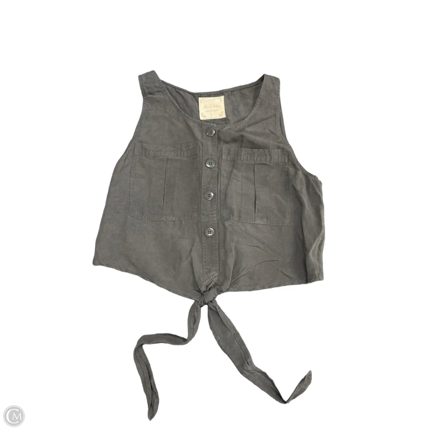 Top Sleeveless By Altard State In Grey, Size: L