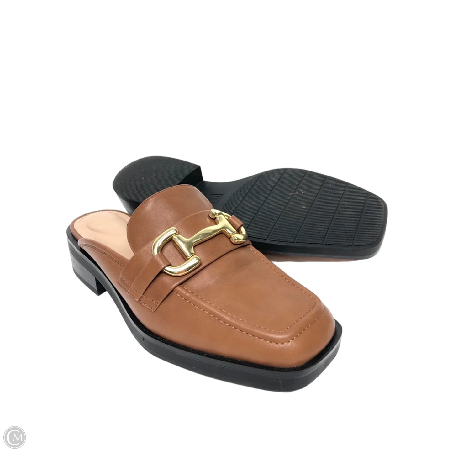 Shoes Flats By Time And Tru In Brown, Size: 10