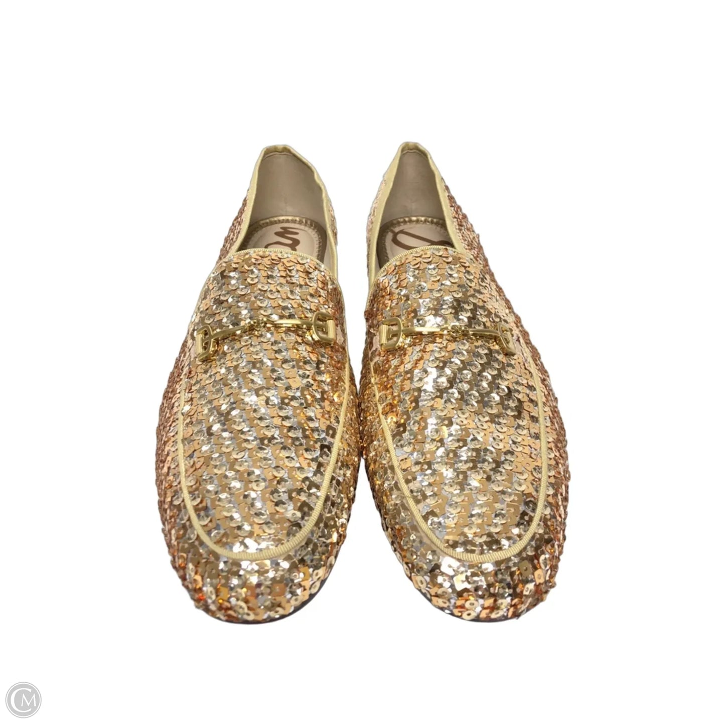 Shoes Flats By Sam Edelman In Gold, Size: 11