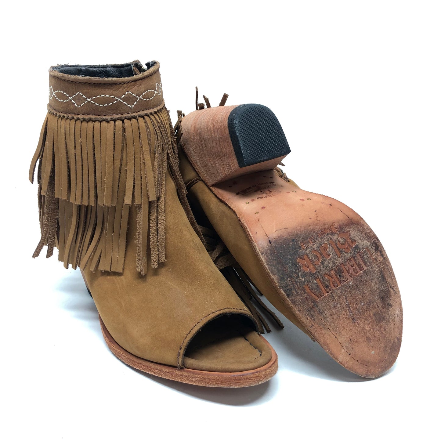 Boots Western By Liberty Black In Brown, Size: 6.5