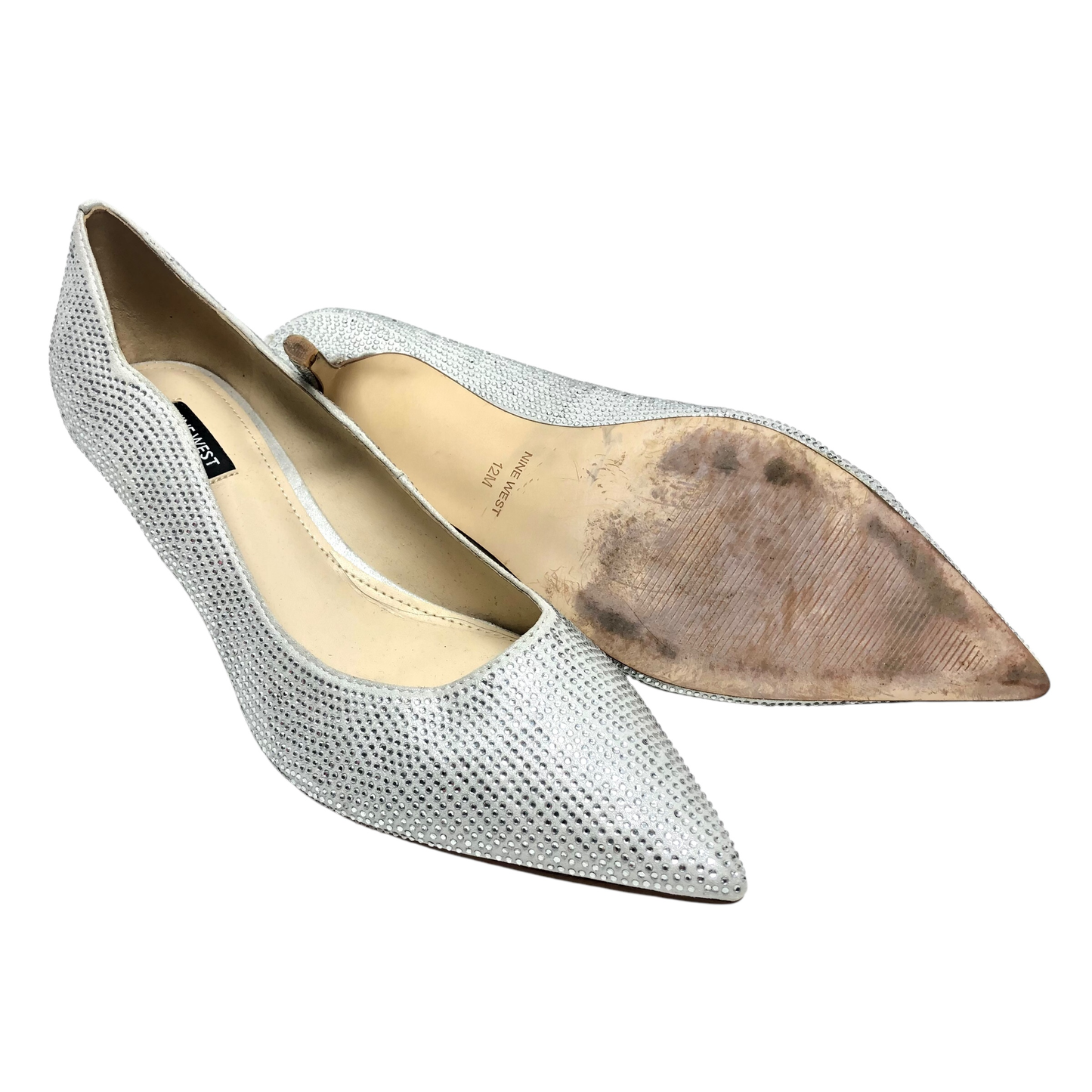 Shoes Heels Kitten By Nine West Size: 12