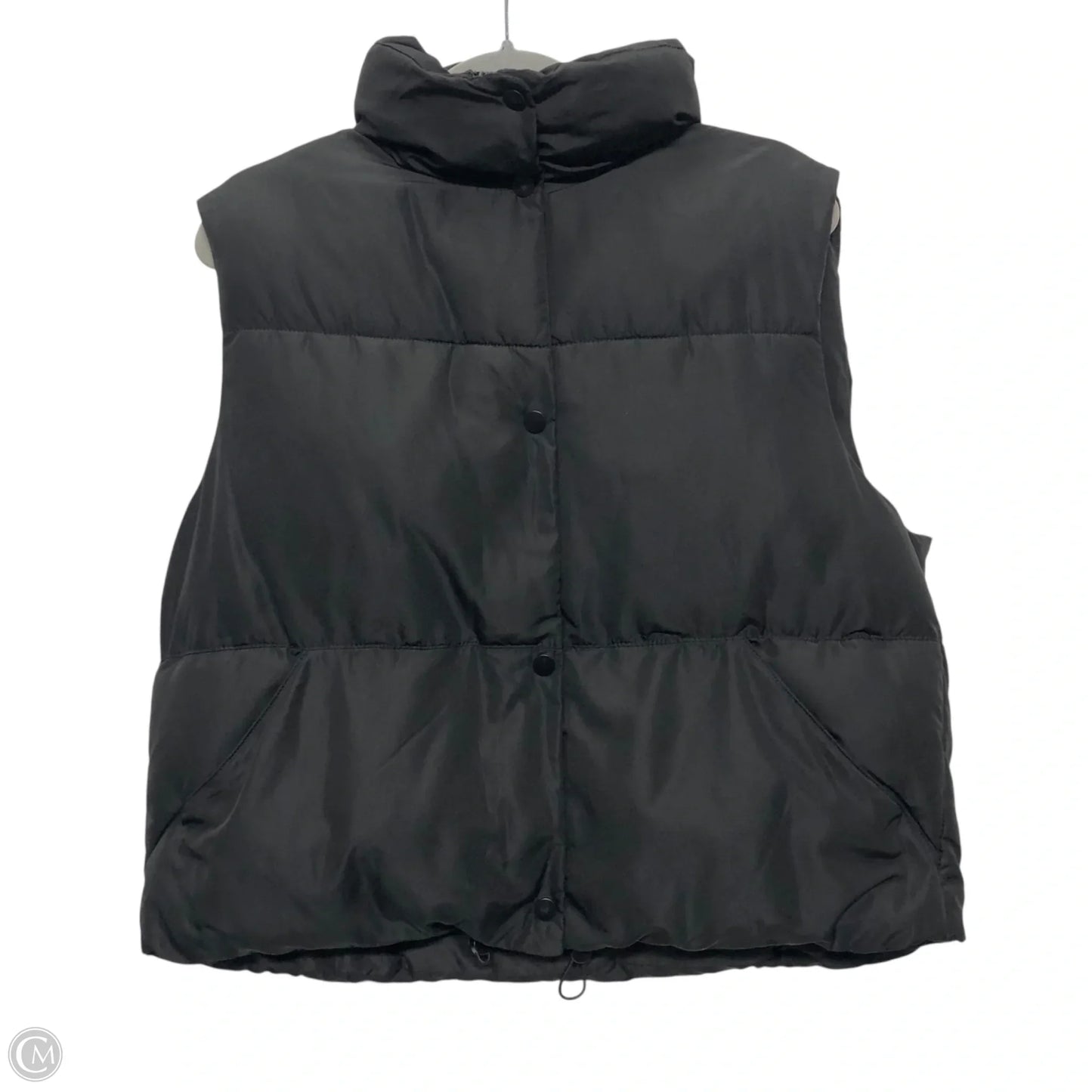 Vest Puffer & Quilted By Zara In Black, Size: S
