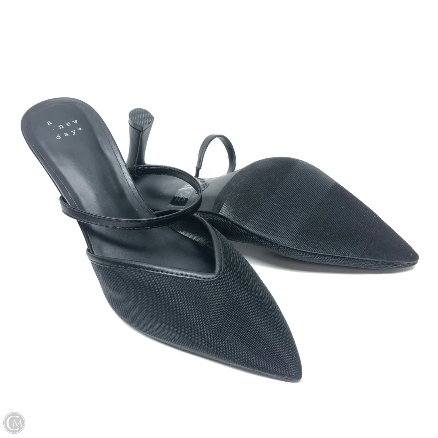Shoes Heels Stiletto By A New Day In Black, Size: 9.5