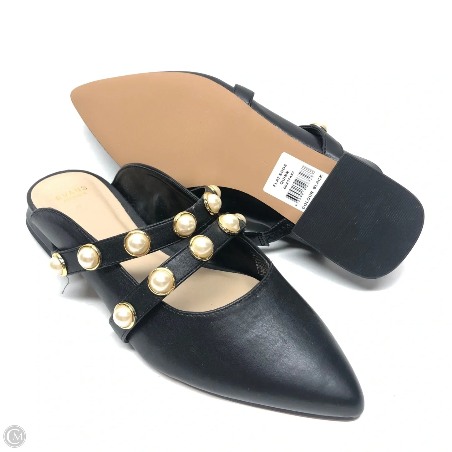 Shoes Flats By Clothes Mentor In Black, Size: 7