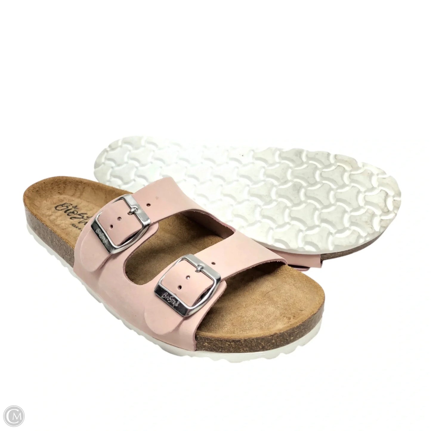 Sandals Flats By Clothes Mentor In Pink, Size: 8