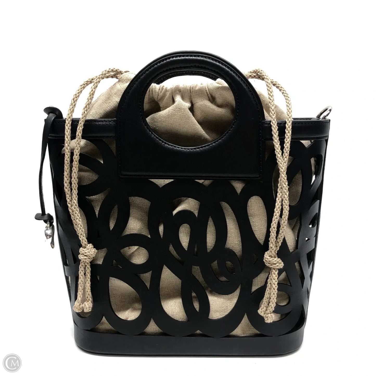 Handbag Leather By Brighton, Size: Large