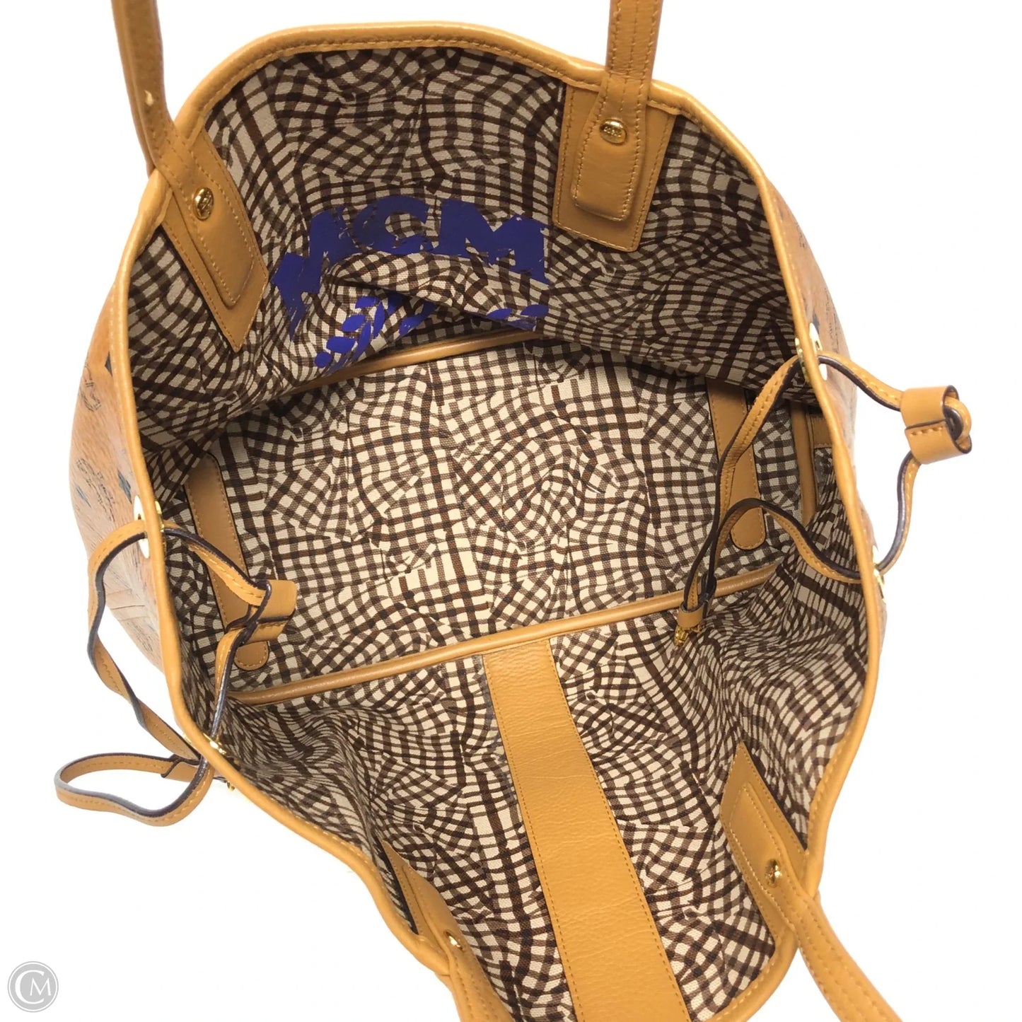 Tote Luxury Designer By Mcm, Size: Medium