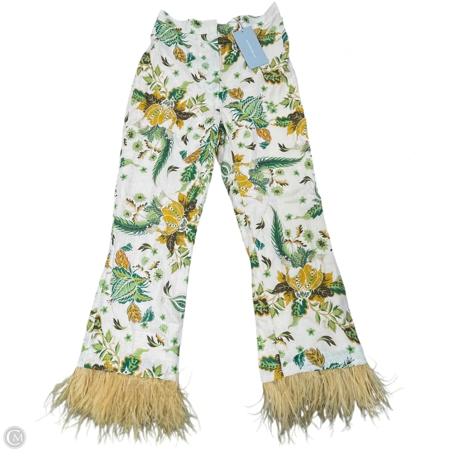 Pants Other By Antonio Melani In Green & Tan, Size: 0