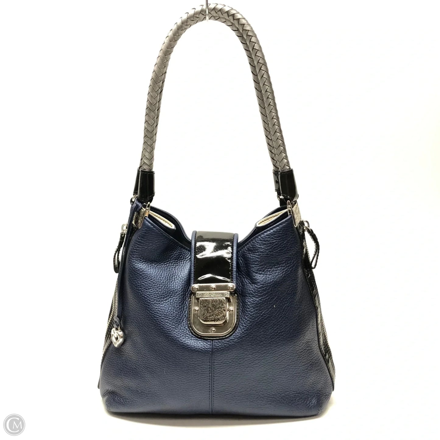 Handbag Leather By Brighton, Size: Large