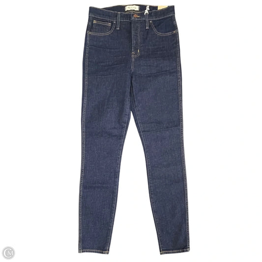 Jeans Skinny By Madewell In Blue Denim, Size: 6