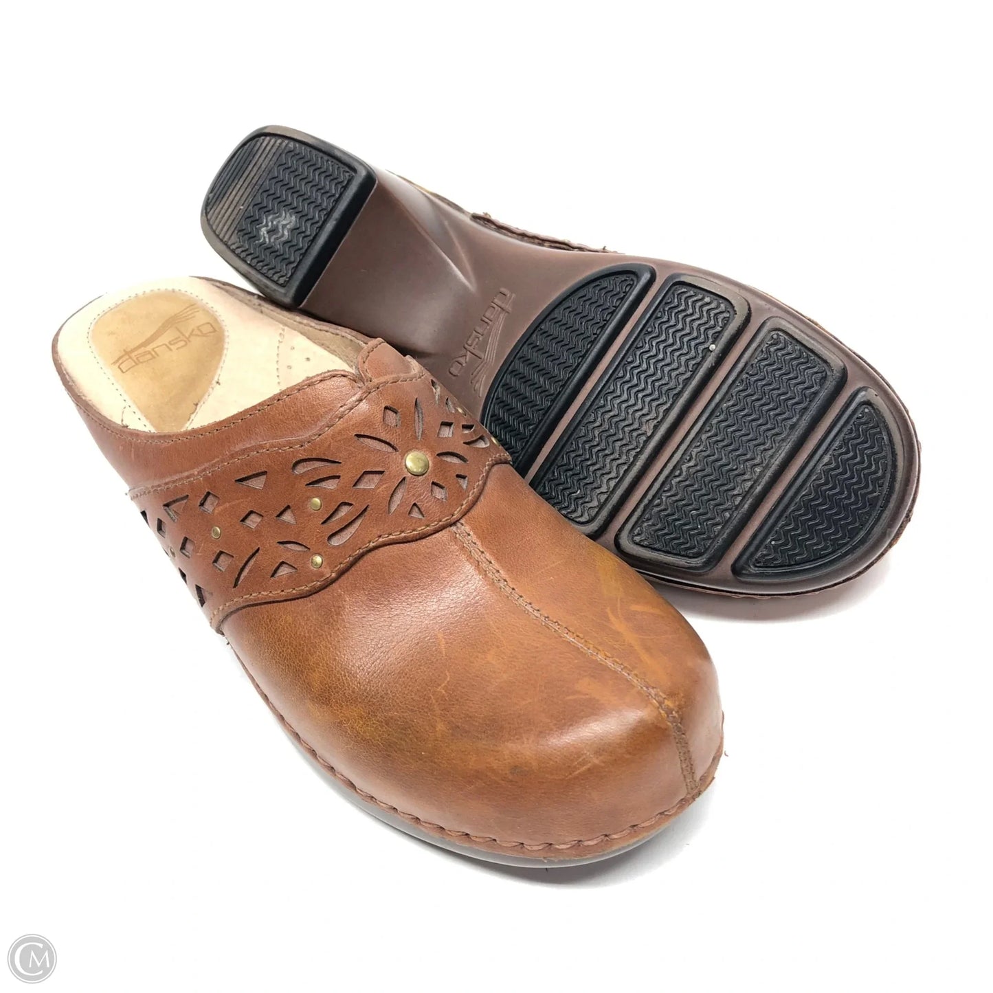 Shoes Heels Block By Dansko In Brown, Size: 7.5